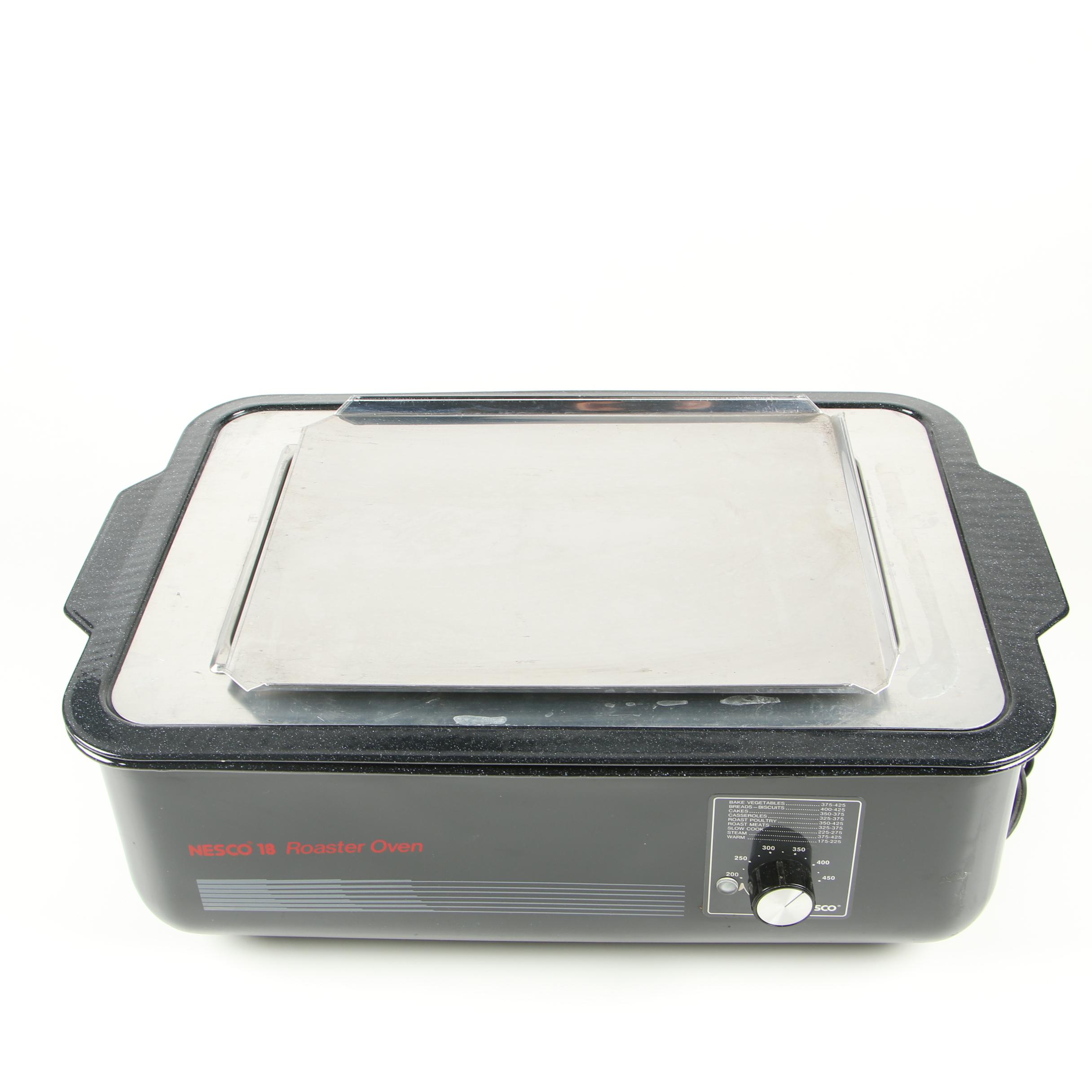 Nesco 18 Roaster Oven with Buffet Server and Bake Kit