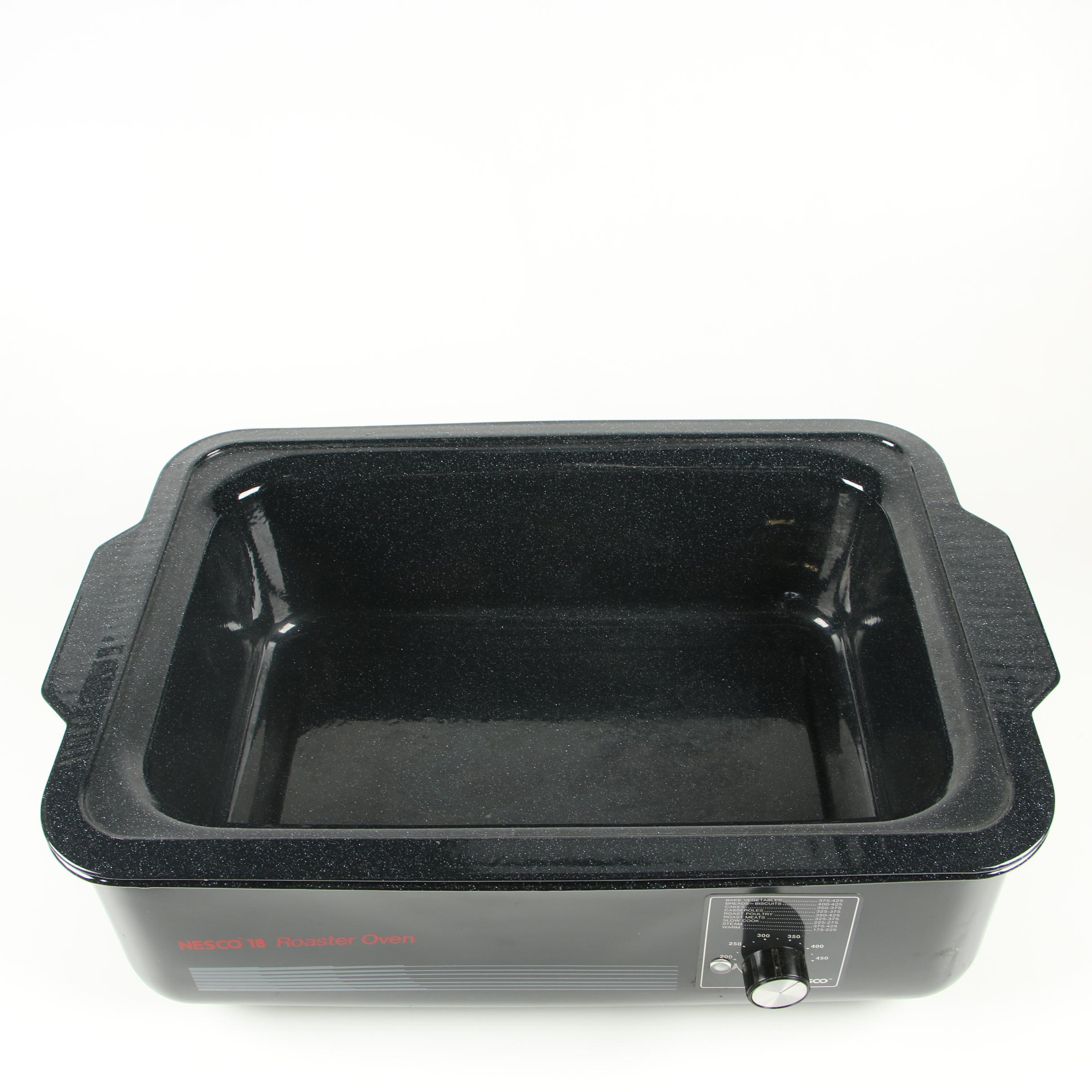 Nesco 18 Roaster Oven with Buffet Server and Bake Kit