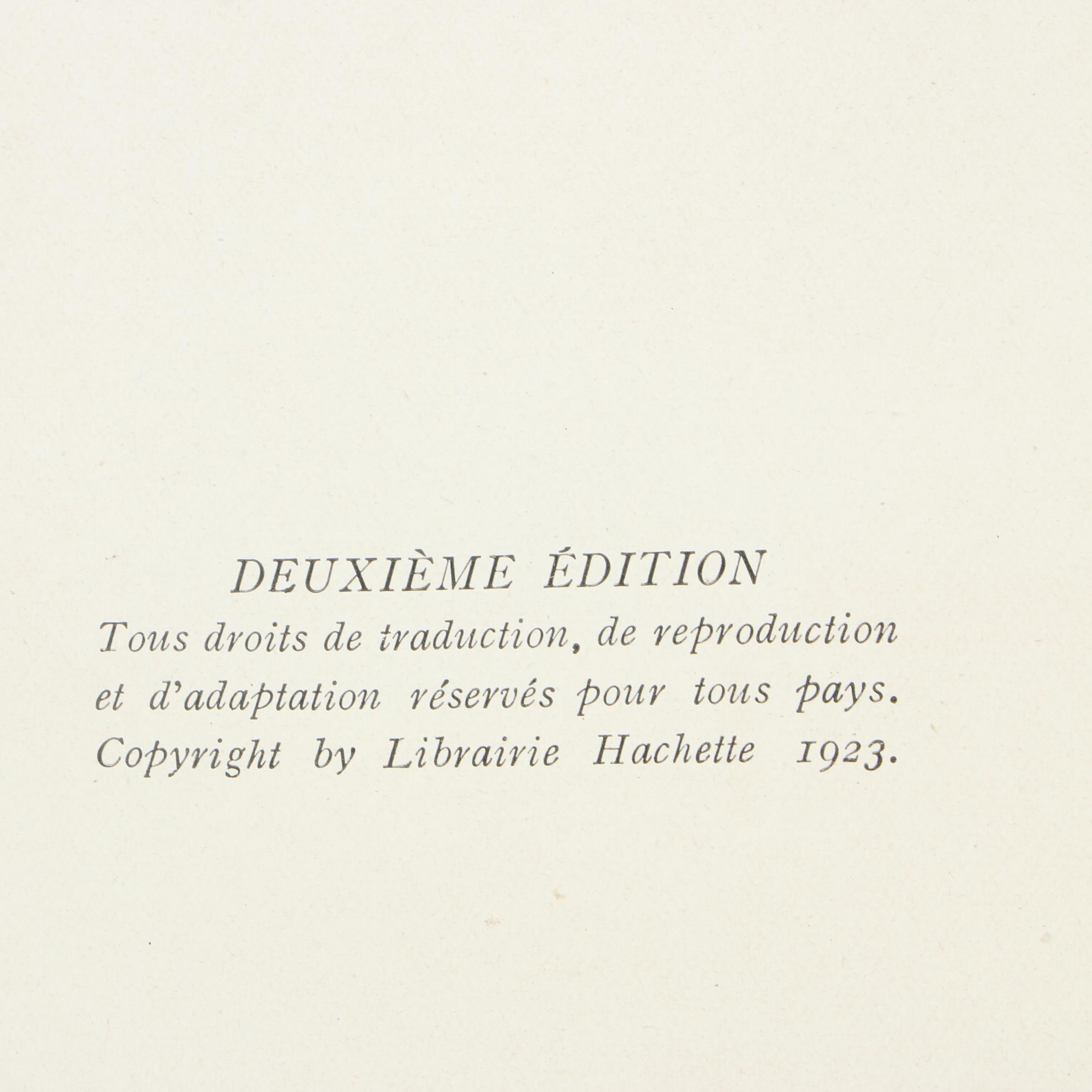 "Histoire Illustrée De La Littérature Française" and Other French Books, Antique