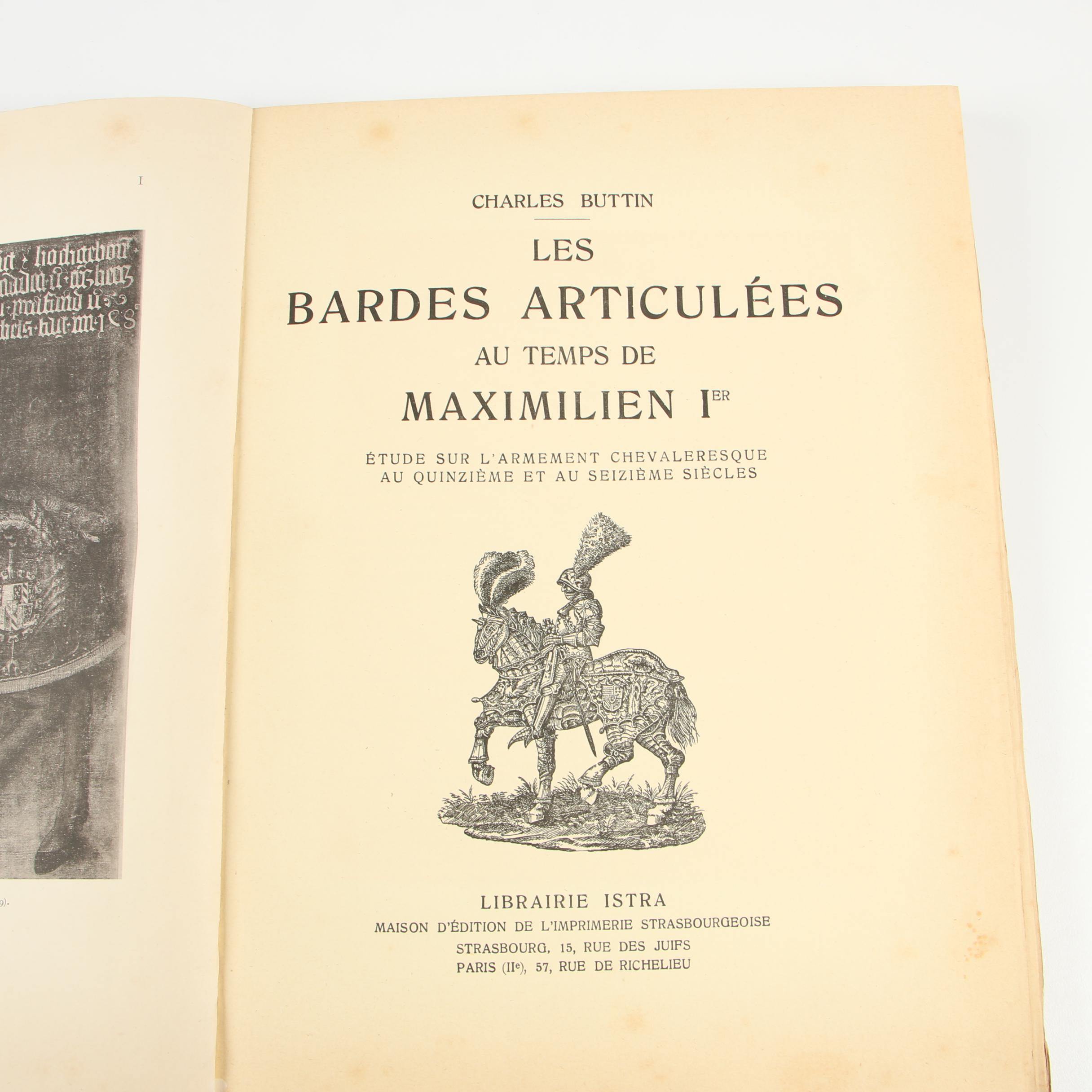 "Histoire Illustrée De La Littérature Française" and Other French Books, Antique