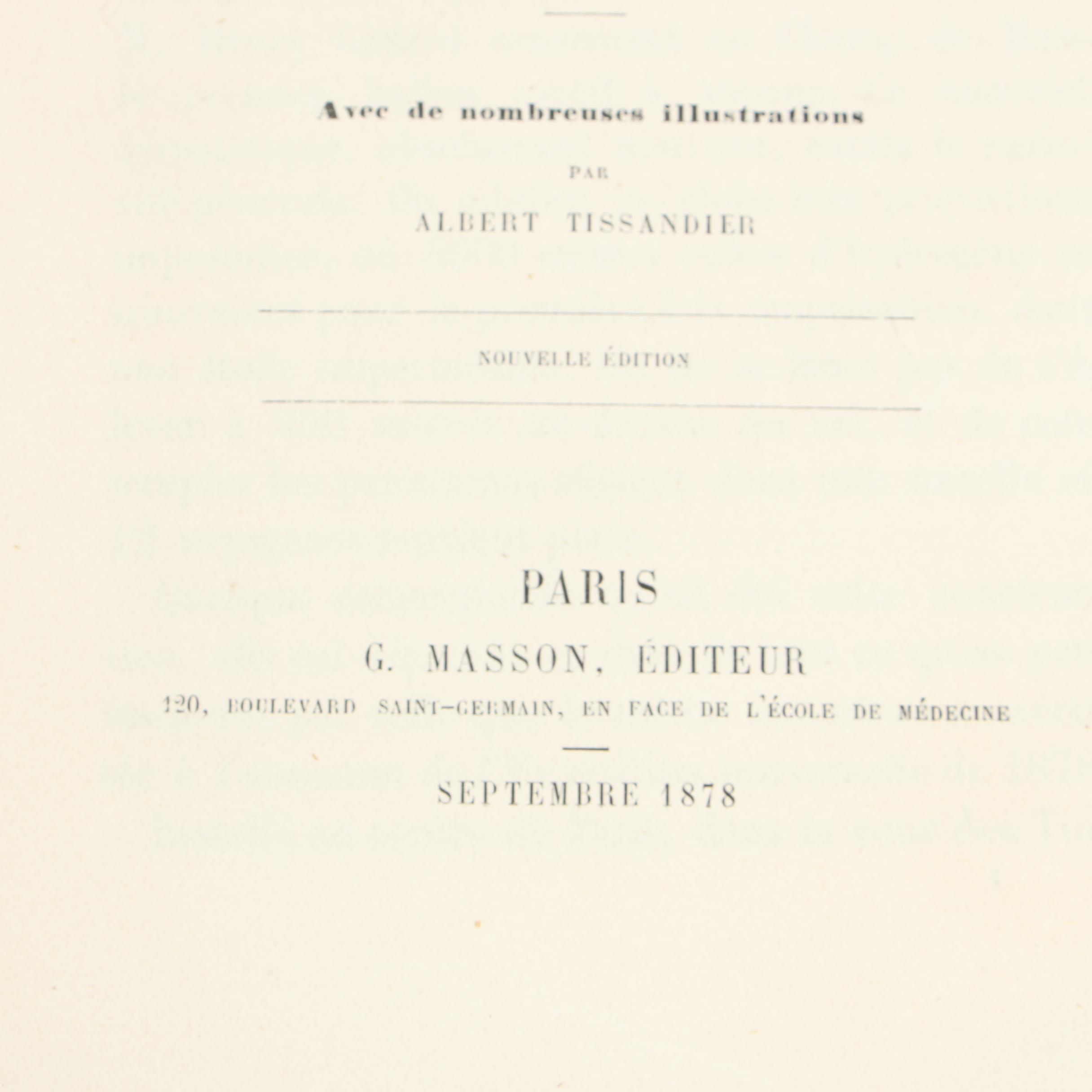 "Histoire Illustrée De La Littérature Française" and Other French Books, Antique