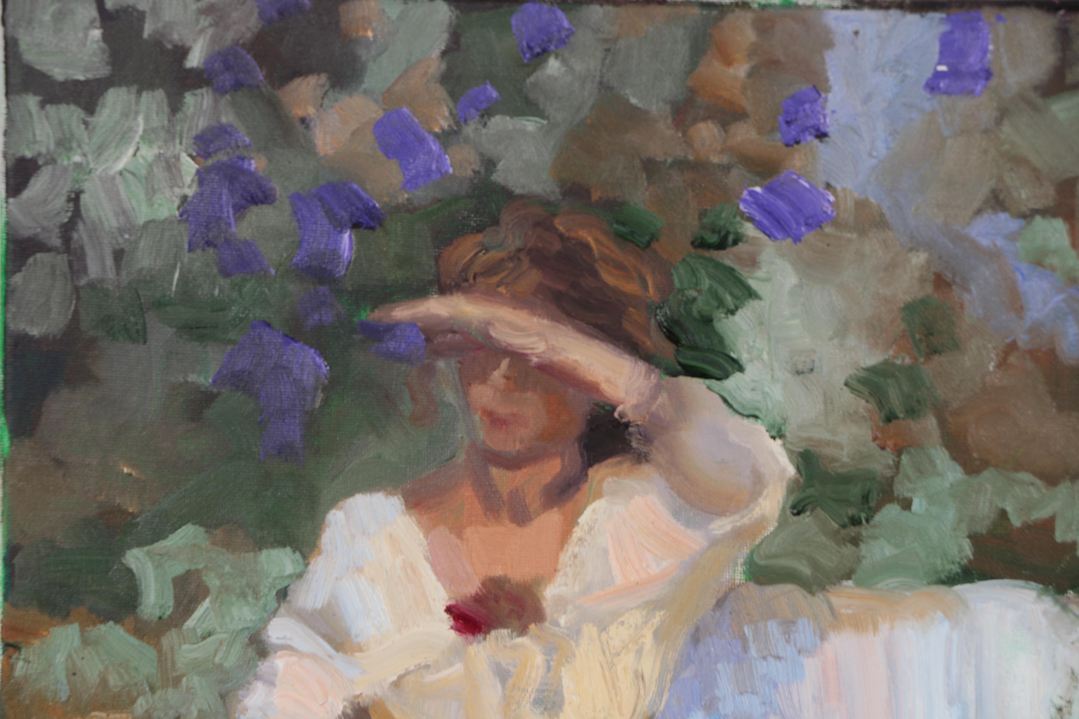 Sally Rosenbaum Figural Oil Painting