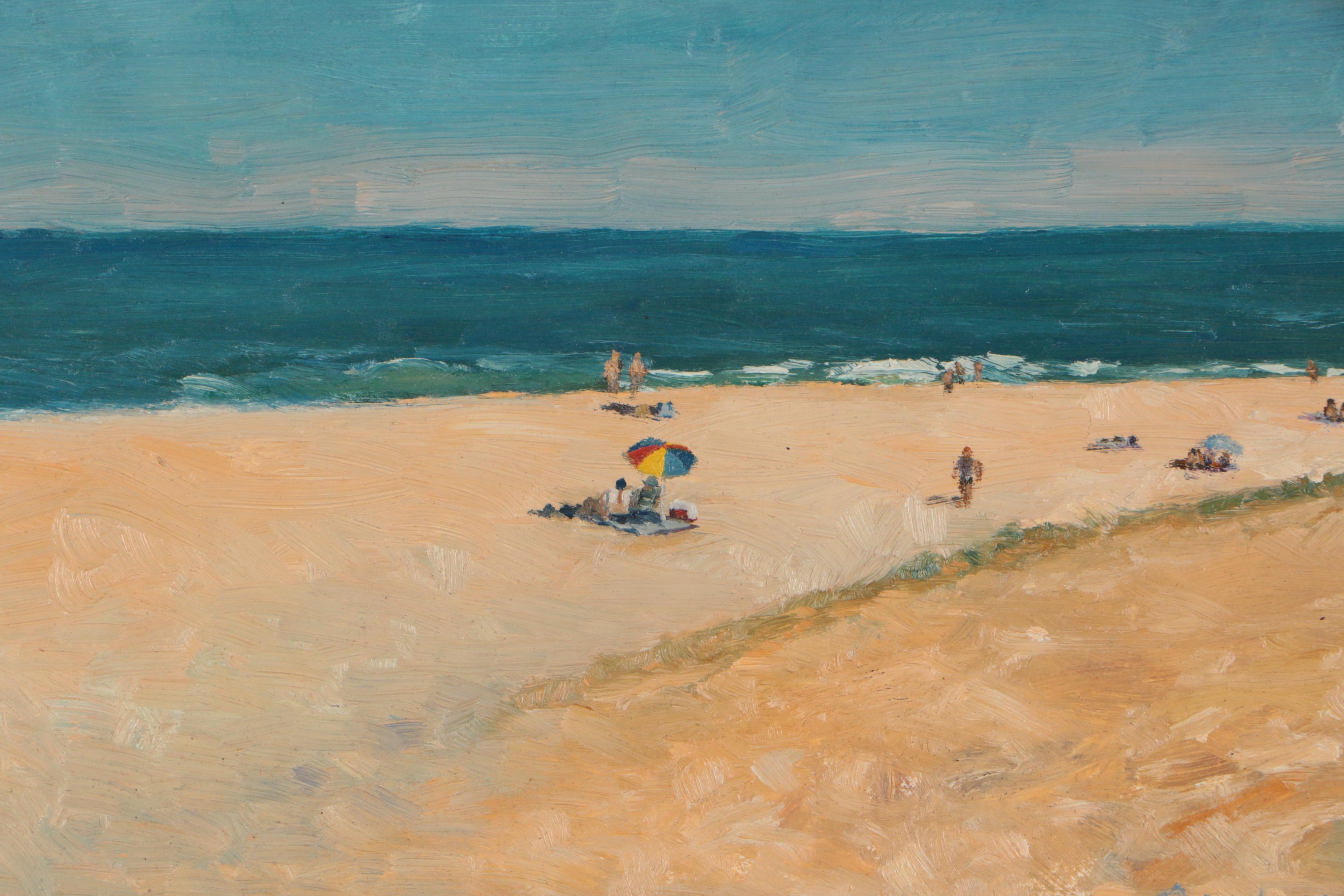 Paul Goodnow Coastal Scene Oil Painting "Marconi, Cape Cod"