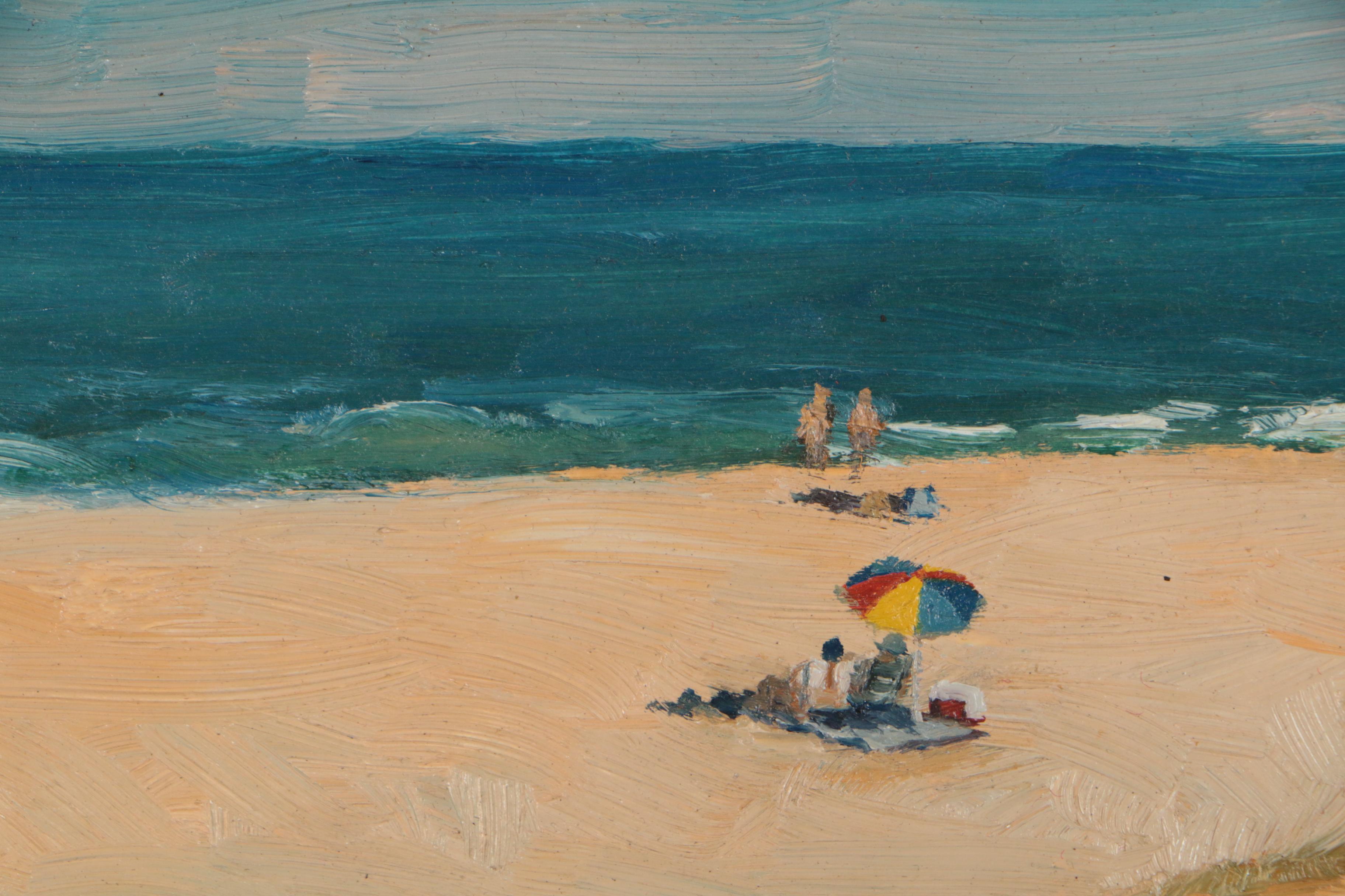 Paul Goodnow Coastal Scene Oil Painting "Marconi, Cape Cod"