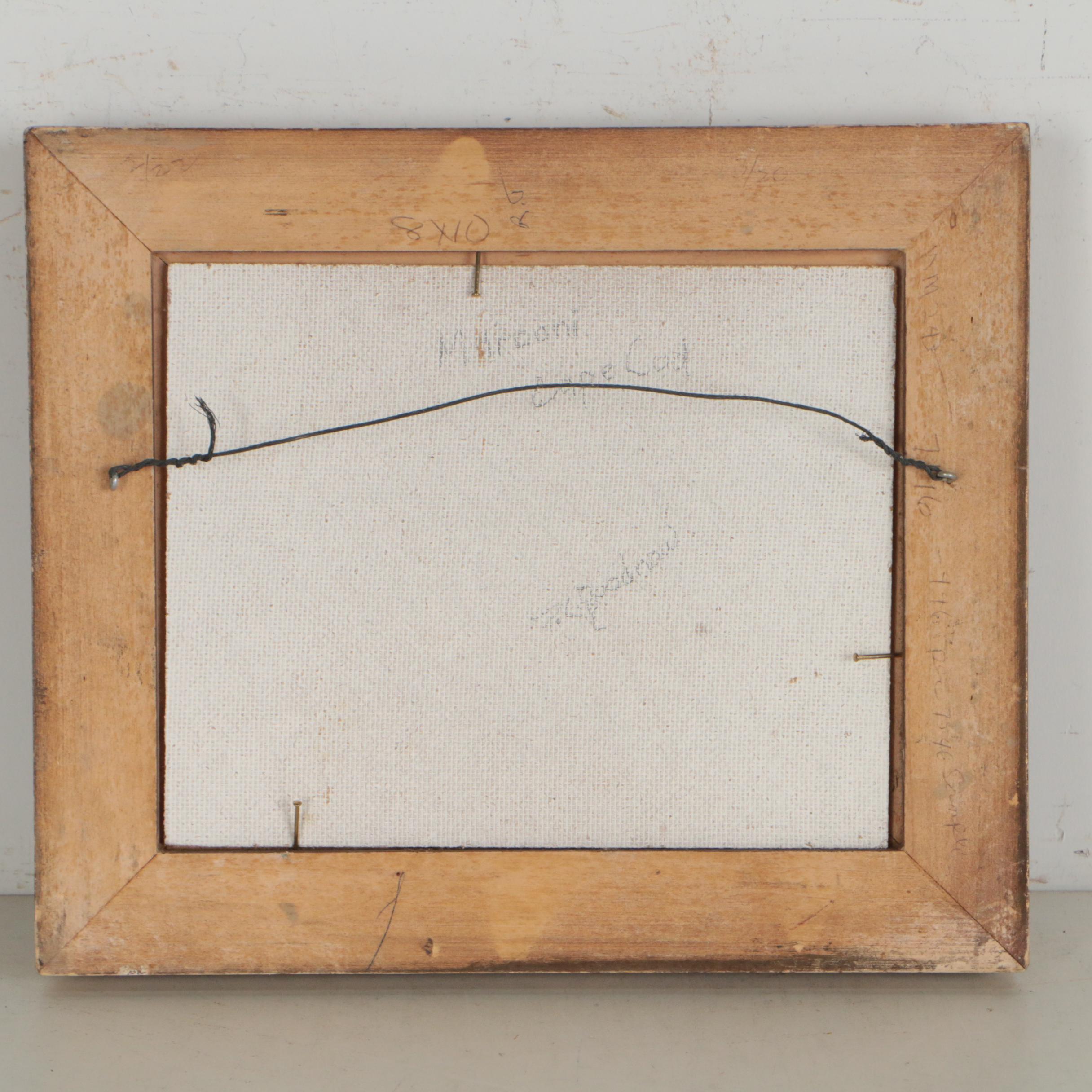 Paul Goodnow Coastal Scene Oil Painting "Marconi, Cape Cod"