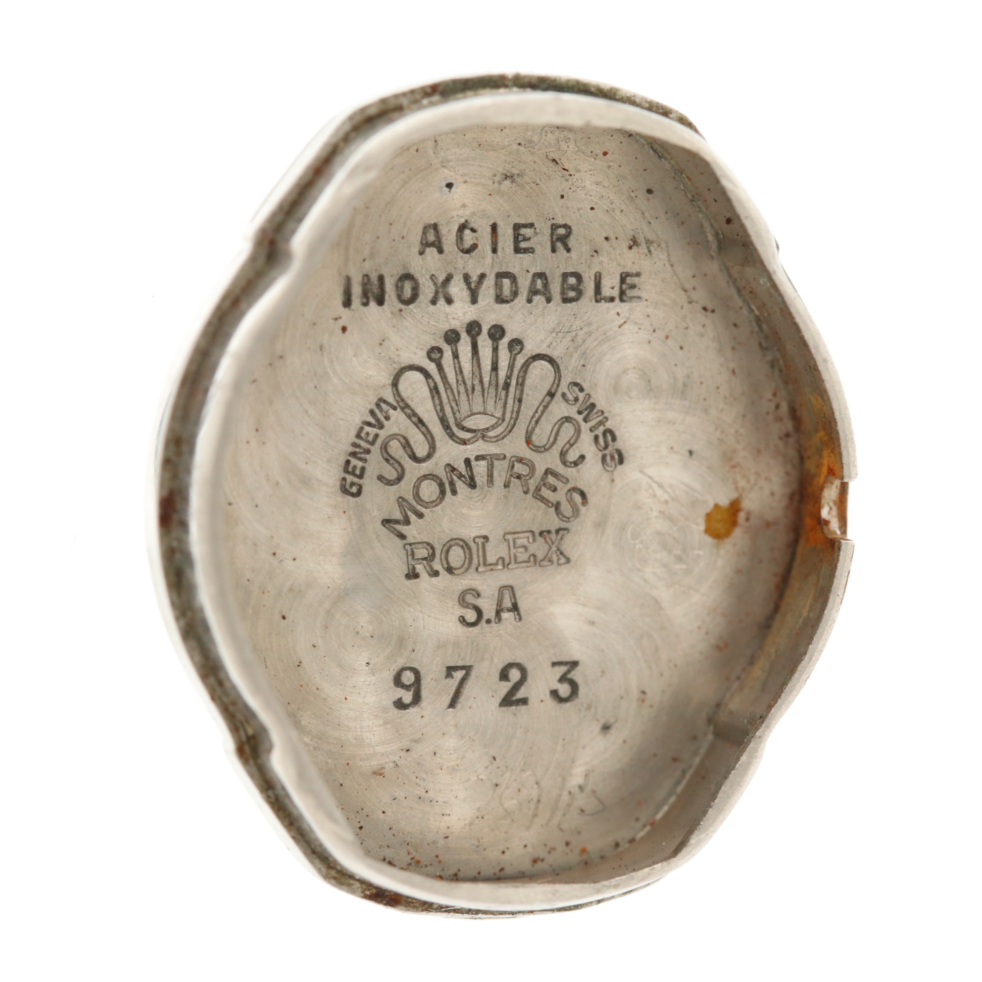 Vintage Rolex Stainless Steel Stem Wind Watch