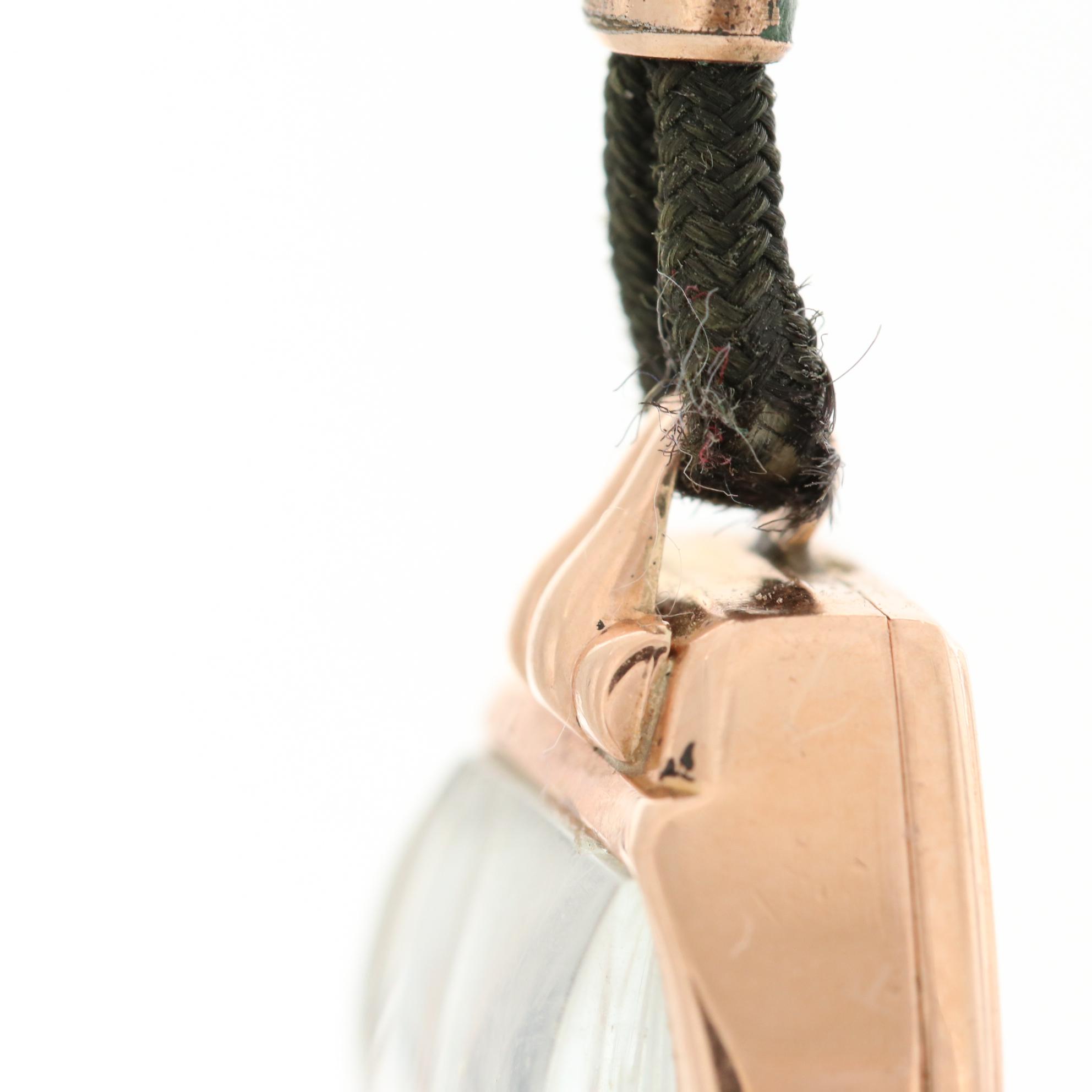 Vintage Aerni 14K Rose Gold Stem Wind Watch