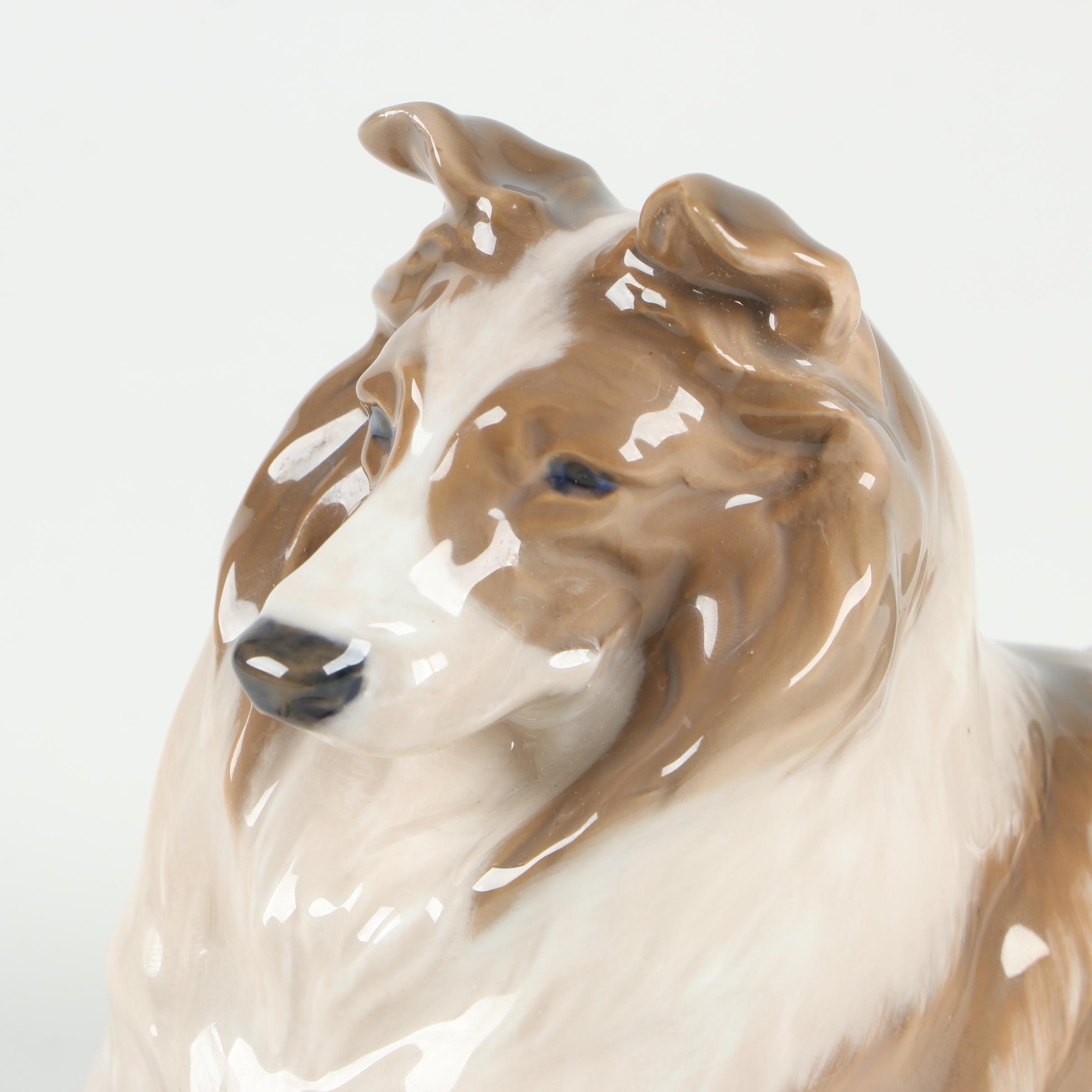 Royal Copenhagen "Collie" Porcelain Figurine, 1969–1973