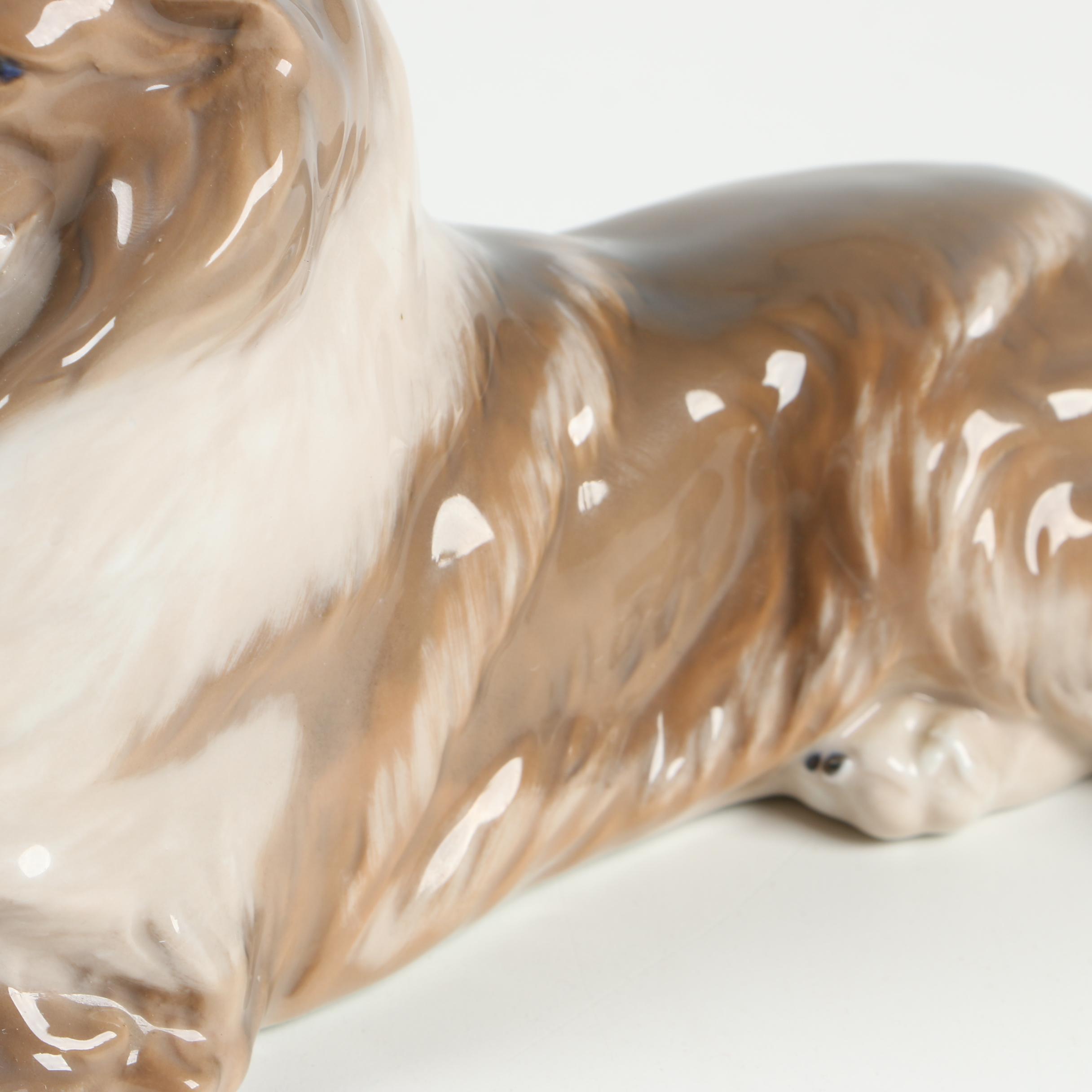 Royal Copenhagen "Collie" Porcelain Figurine, 1969–1973