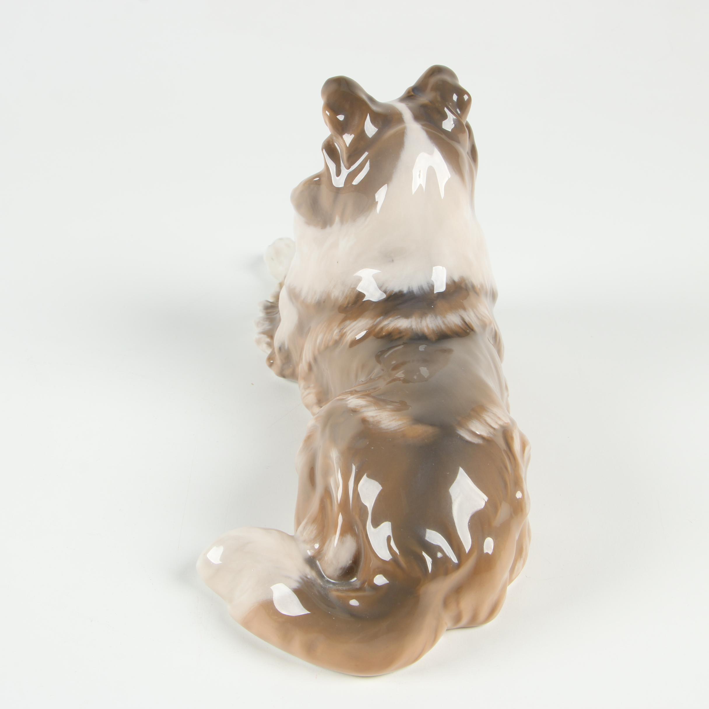 Royal Copenhagen "Collie" Porcelain Figurine, 1969–1973