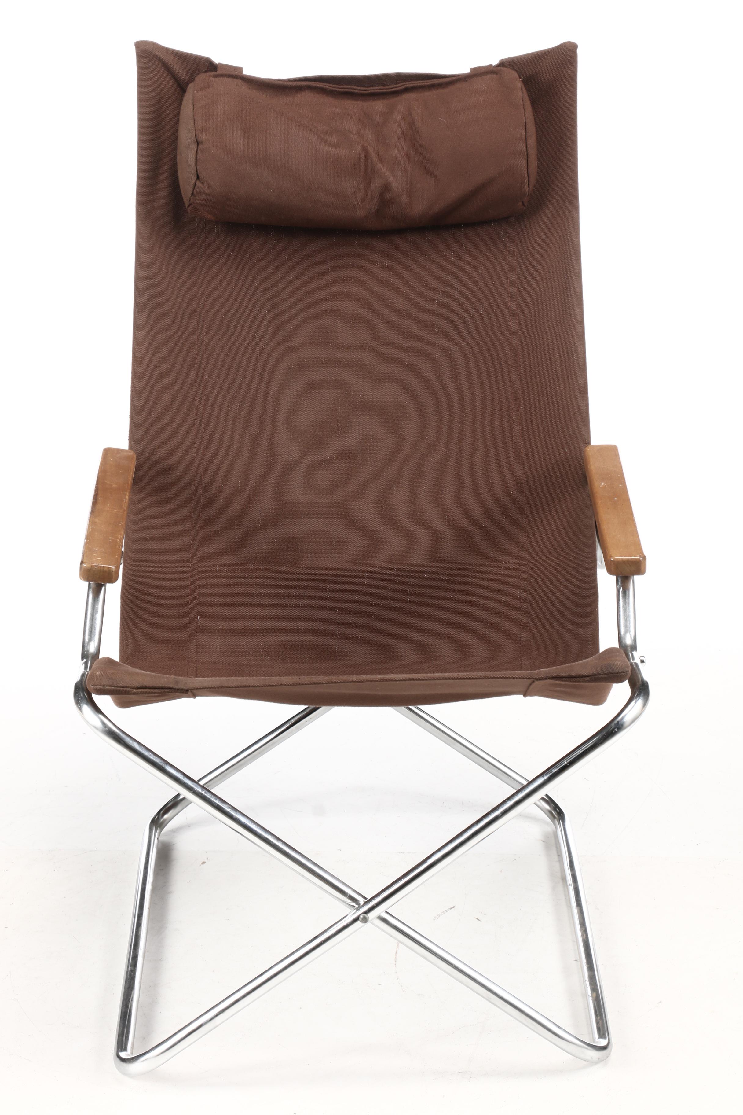 Uchida "Z" Chair Canvas Folding Chair, Contemporary EBTH