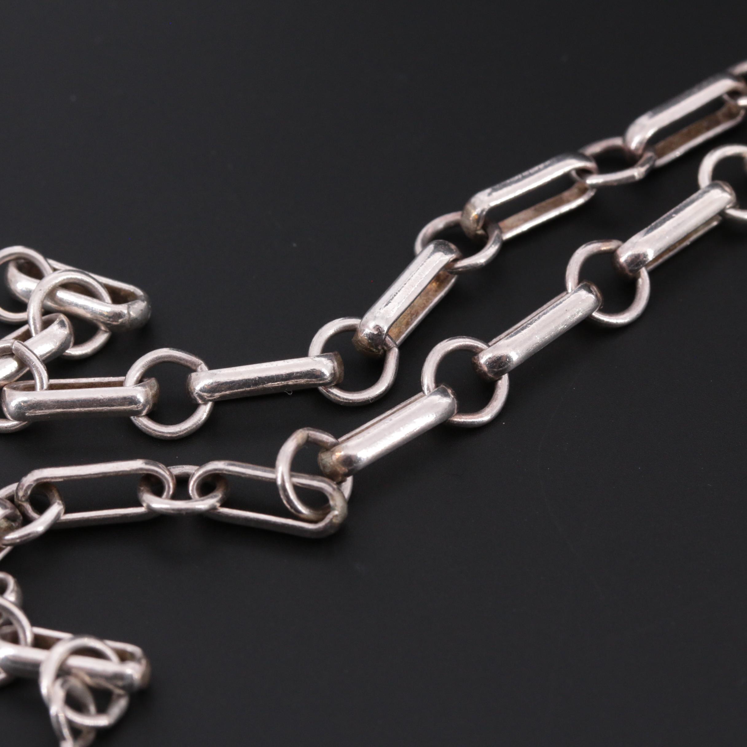 Sharon Sandoval San Felipe Sterling Silver Turquoise Necklace