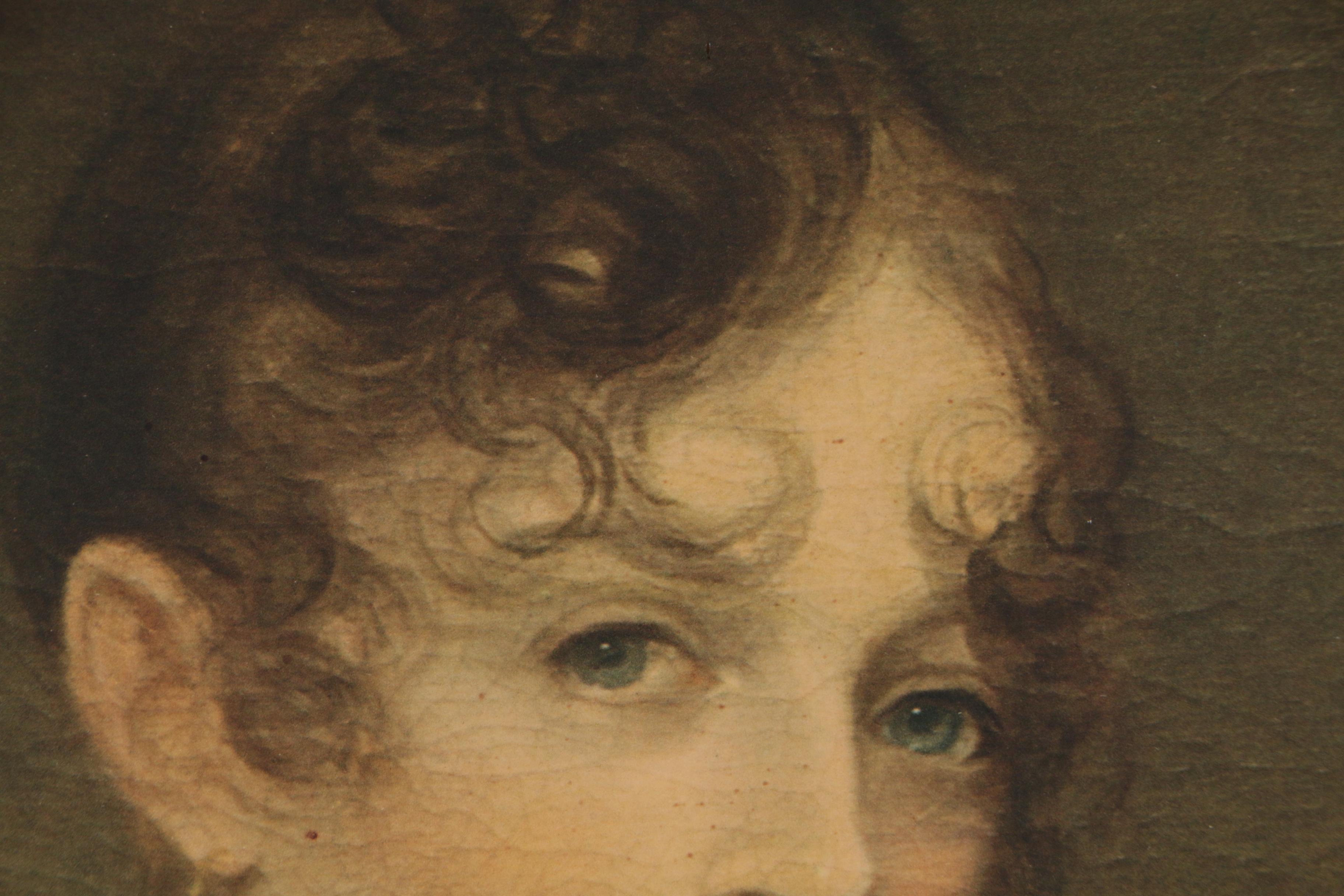 Collotype after Thomas Sully Potrait of Anne W. Waln