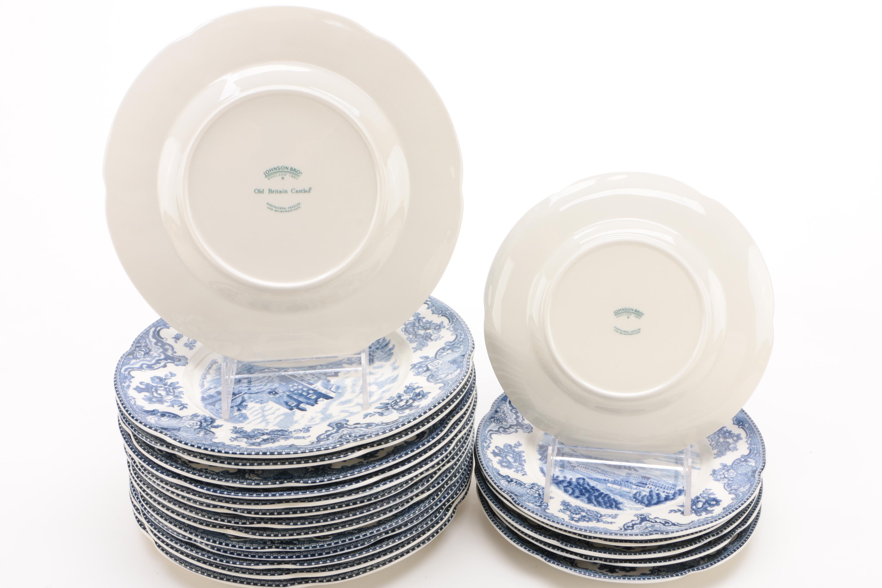 Johnson Bros "Old Britain Castles" Ceramic Dinnerware