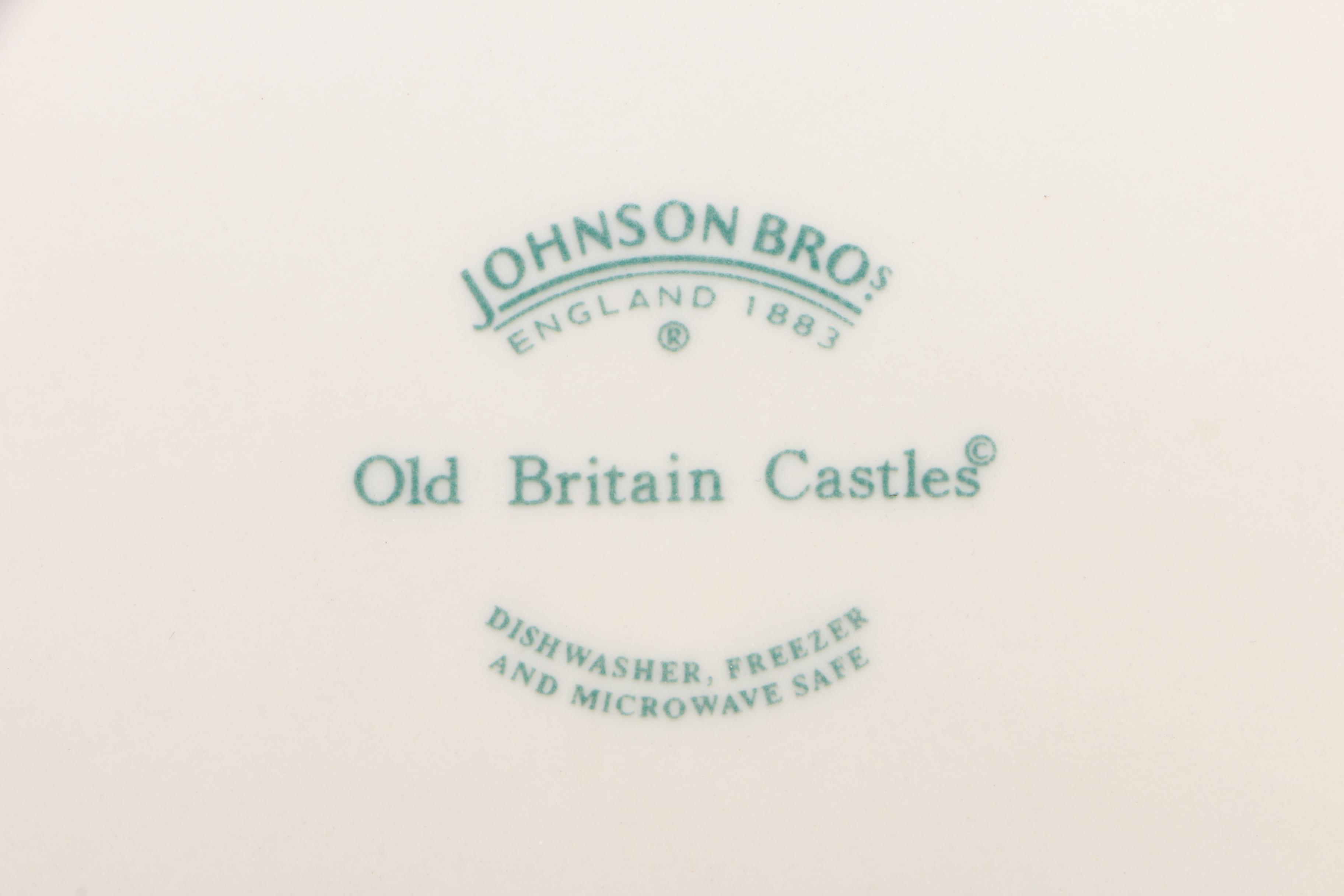 Johnson Bros "Old Britain Castles" Ceramic Dinnerware