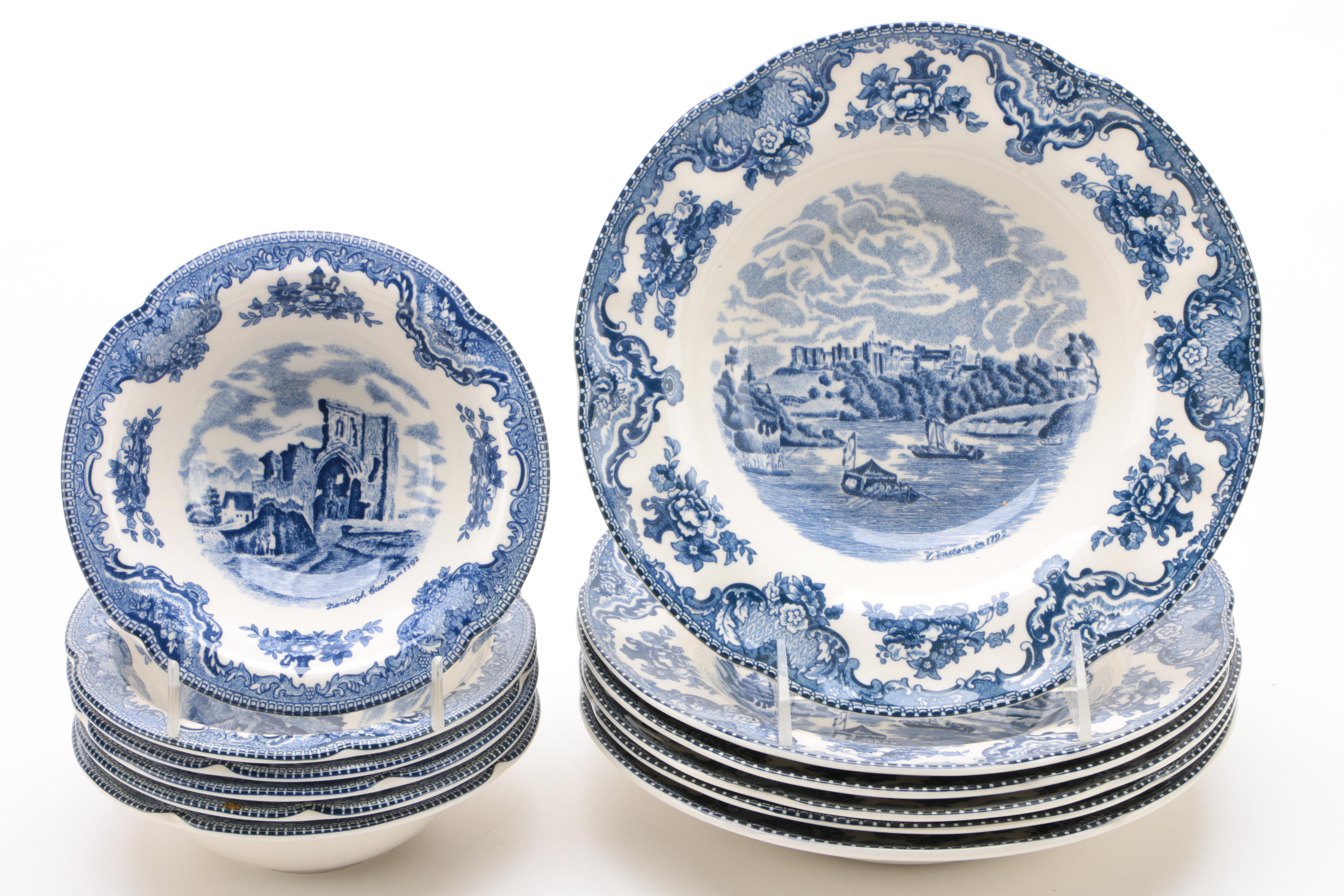 Johnson Bros "Old Britain Castles" Ceramic Dinnerware