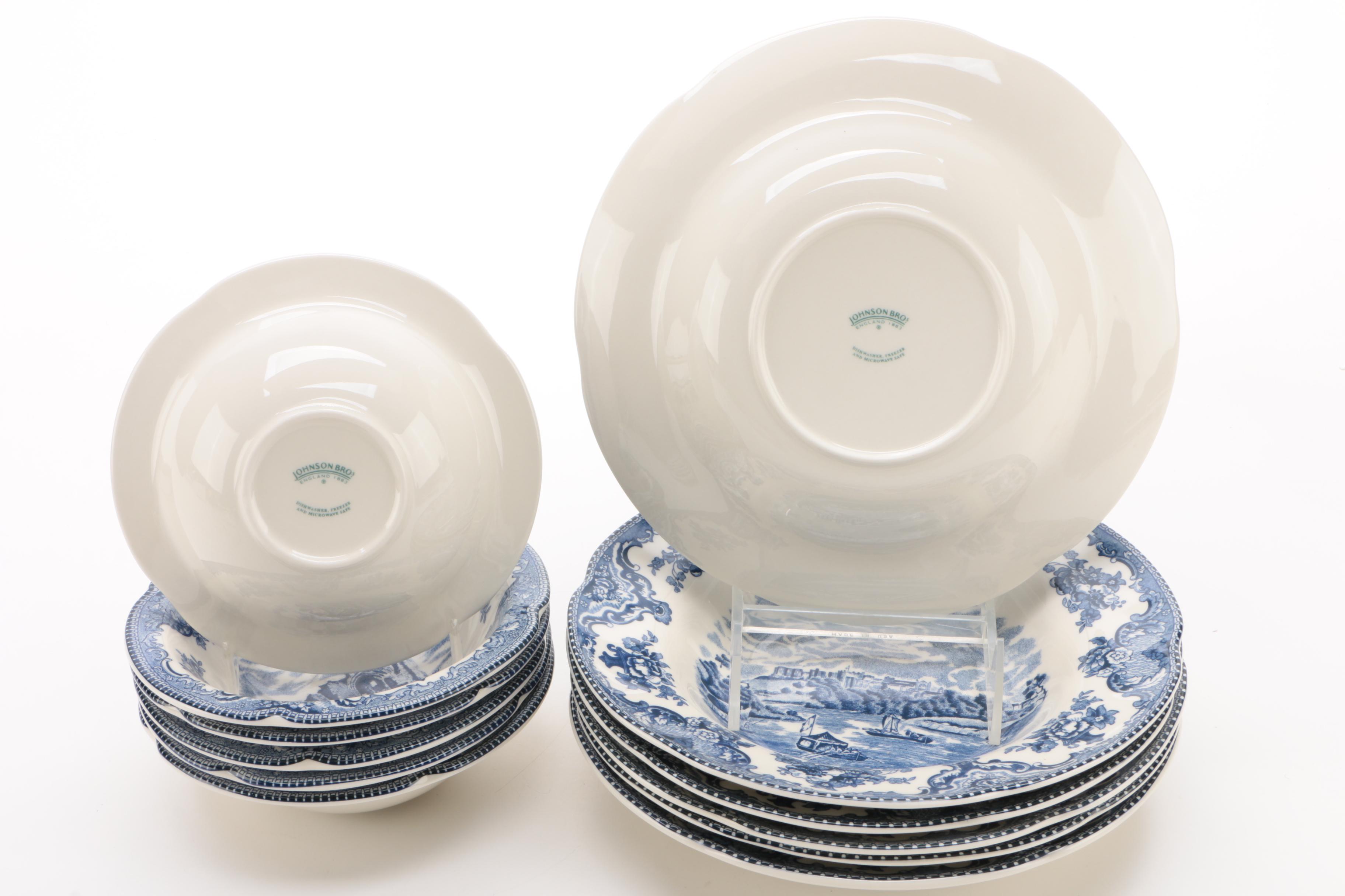 Johnson Bros "Old Britain Castles" Ceramic Dinnerware