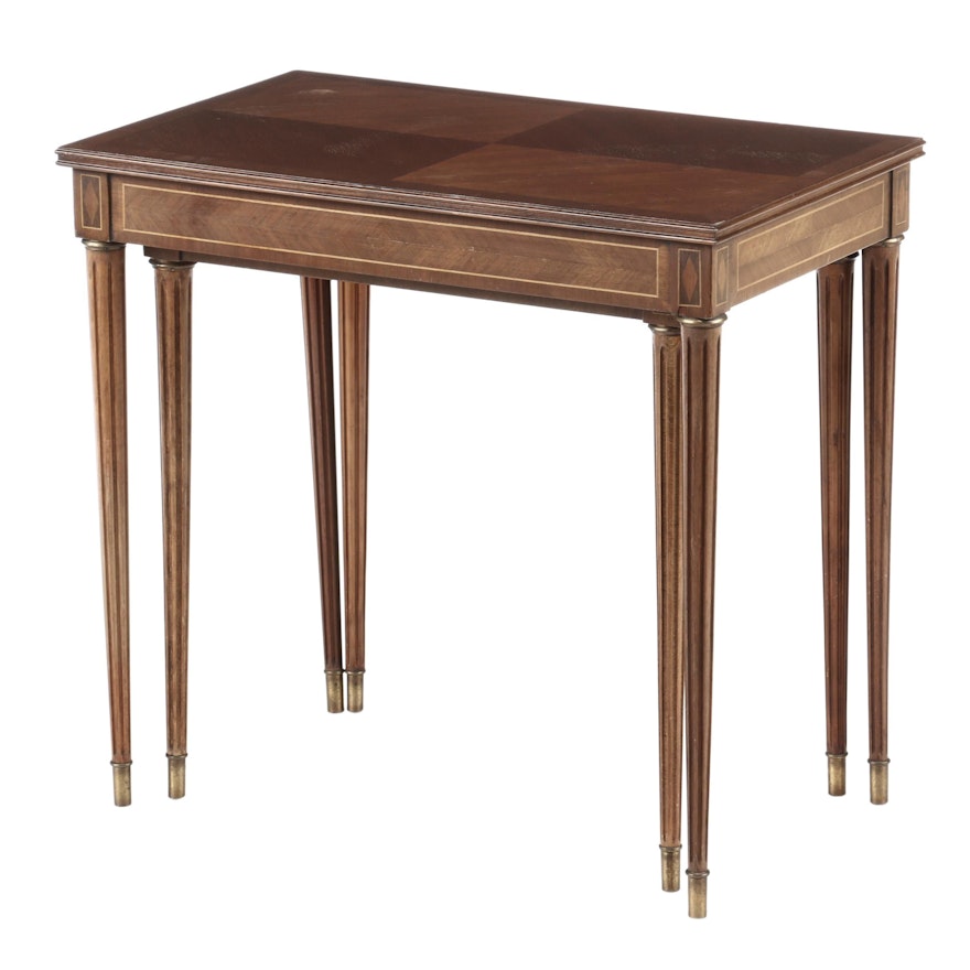 Louis XVI Style Nested Table, Mid-20th Century