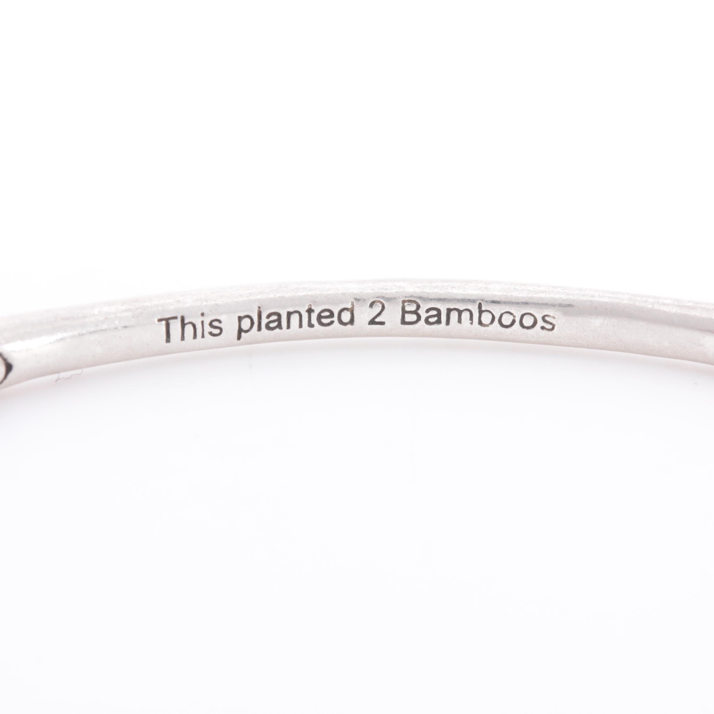 John Hardy Sterling Silver Slim Bamboo Bangle Bracelet