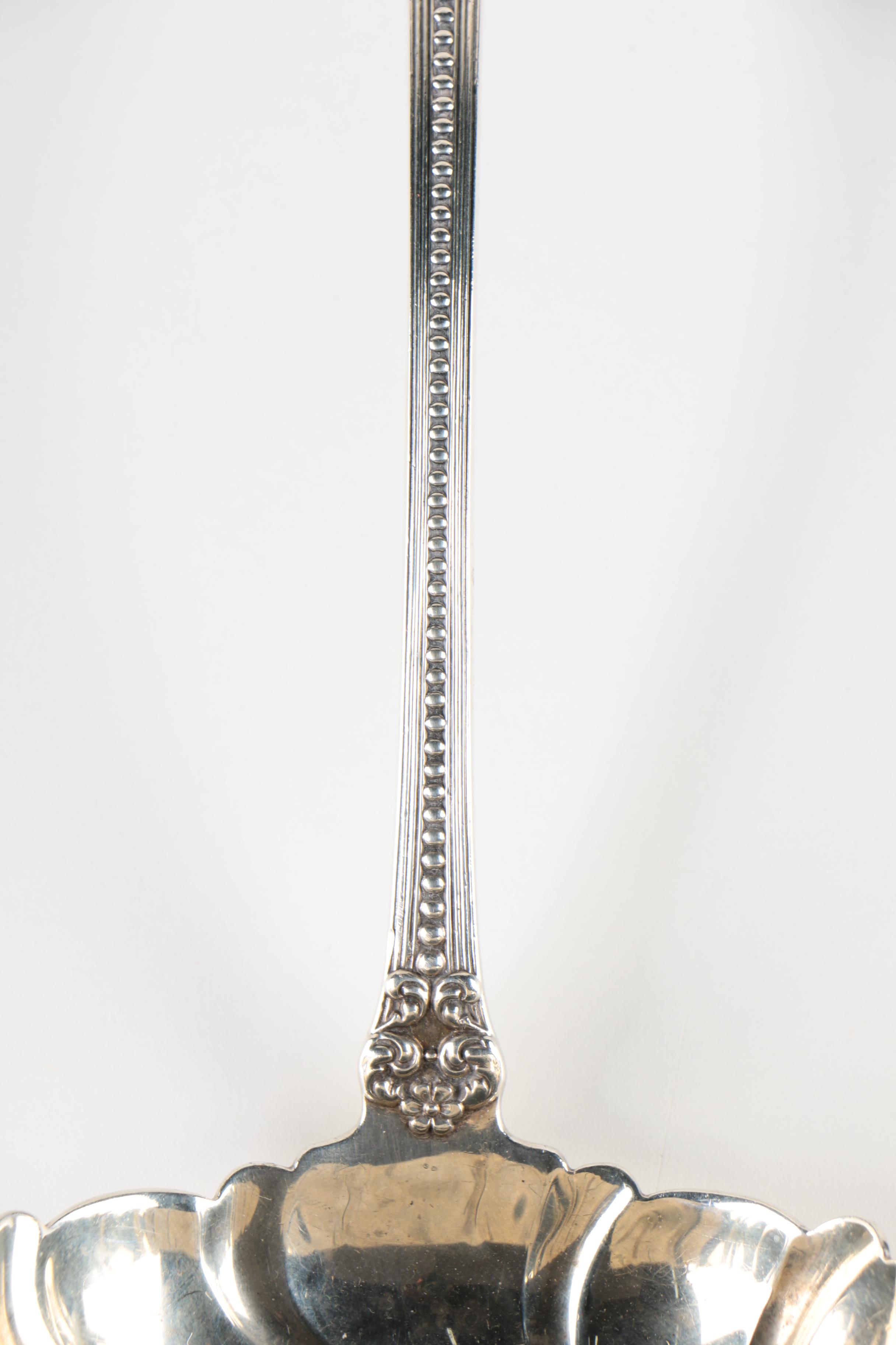 Tiffany & Co. "St. James" Sterling Silver Punch Ladle, Circa 1898-1902