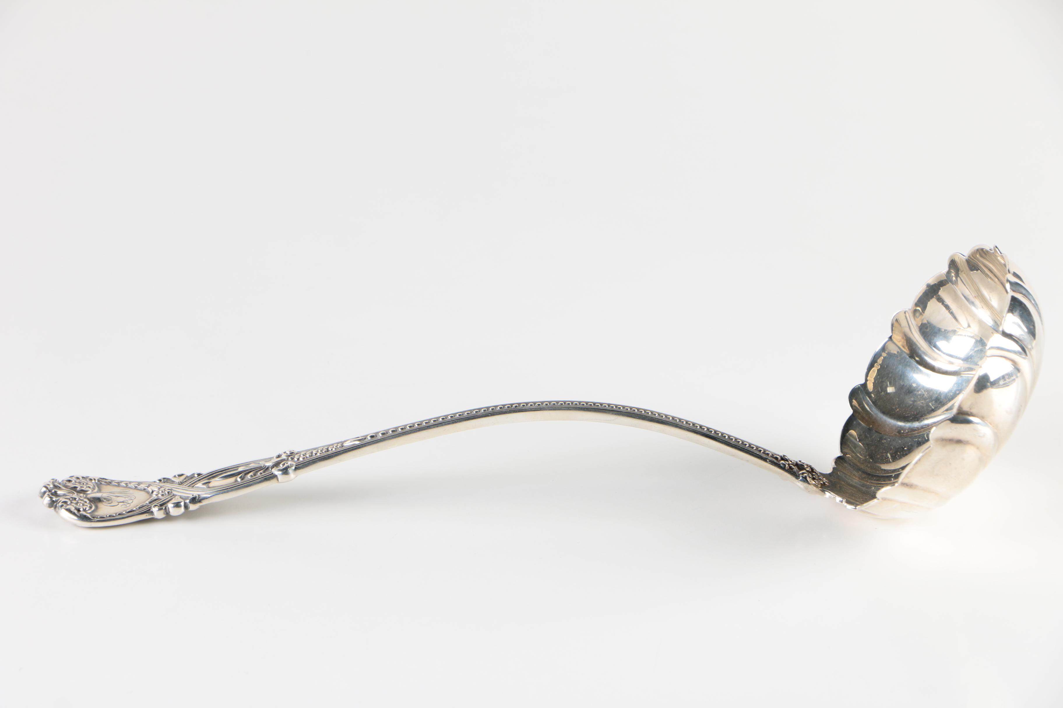 Tiffany & Co. "St. James" Sterling Silver Punch Ladle, Circa 1898-1902