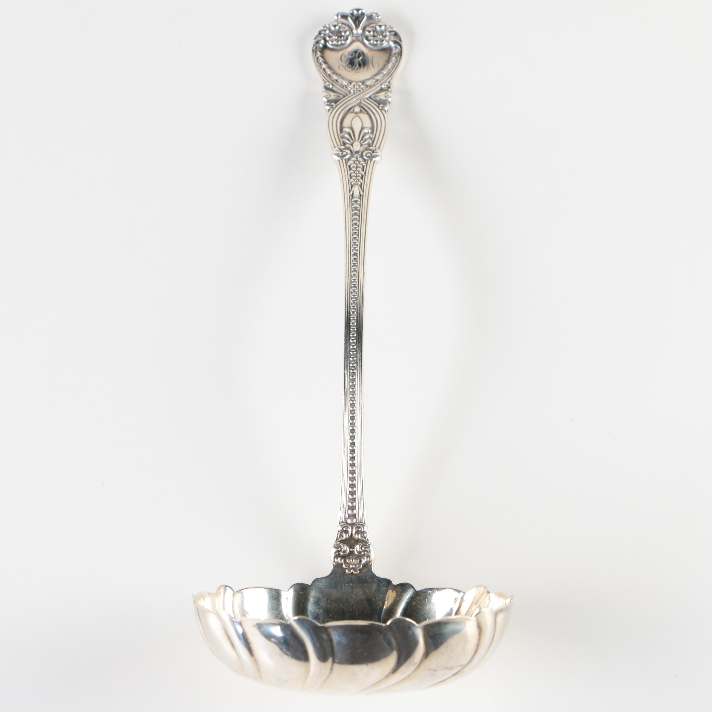 Tiffany & Co. "St. James" Sterling Silver Punch Ladle, Circa 1898-1902