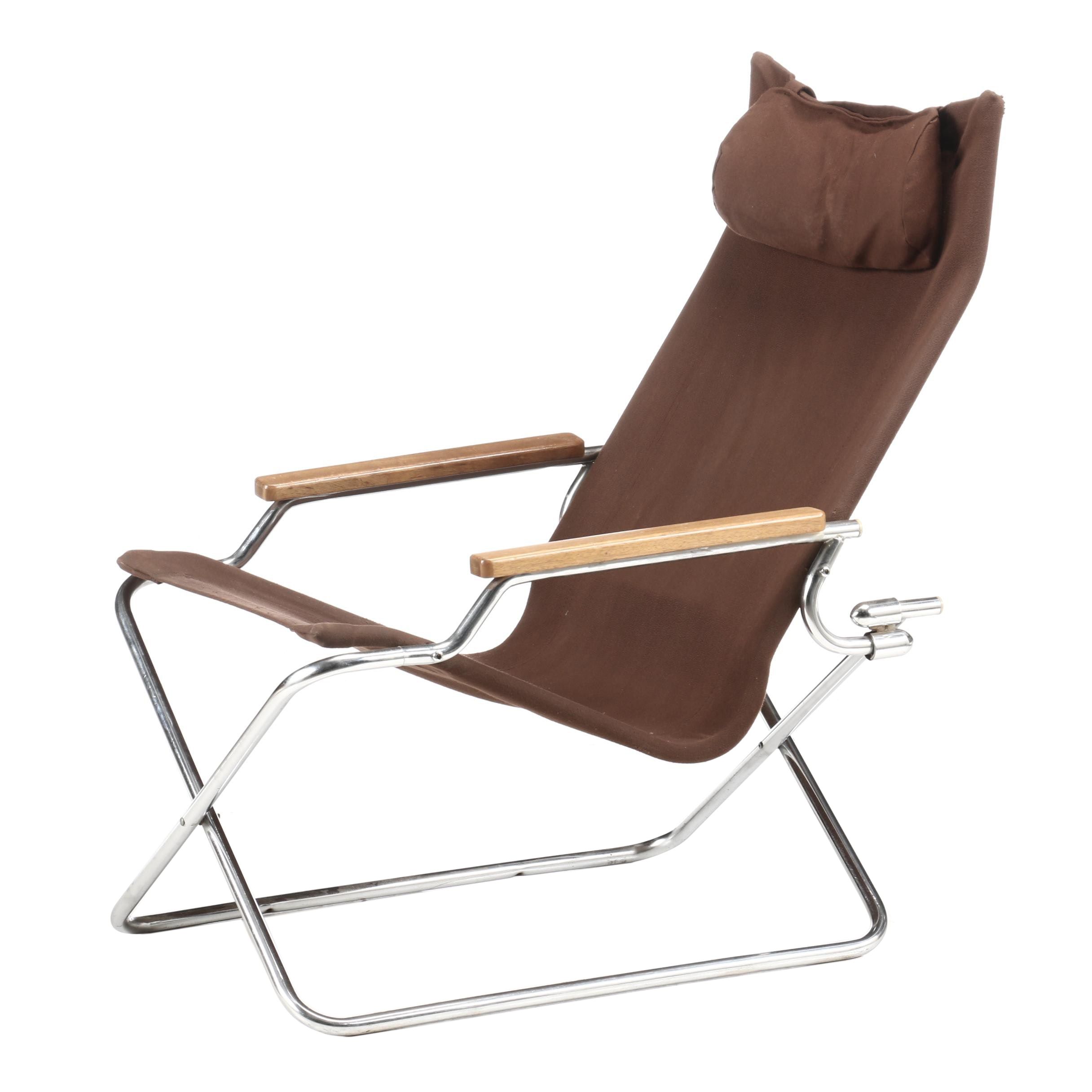 Uchida "Z" Chair Canvas Folding Chair, Contemporary