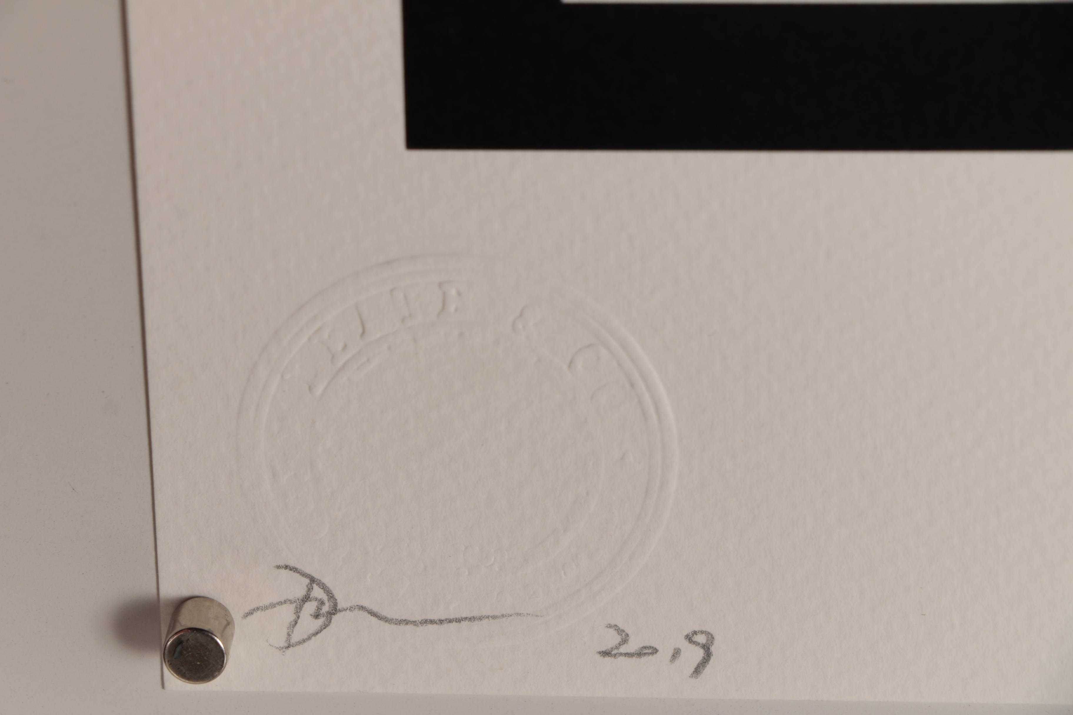 Death NYC Offset Lithograph of Snow White with Bomb