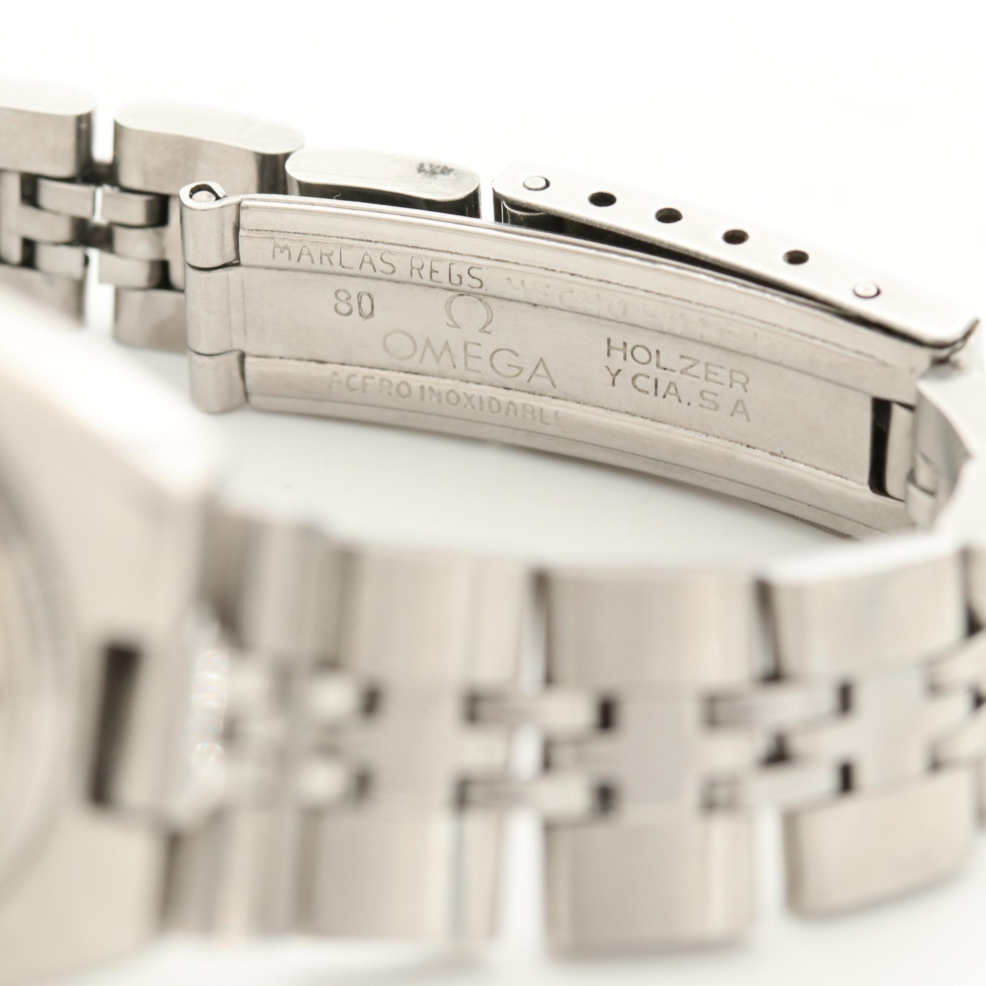 Vintage Omega Seamaster Stainless Steel Automatic Watch With Date, 1976