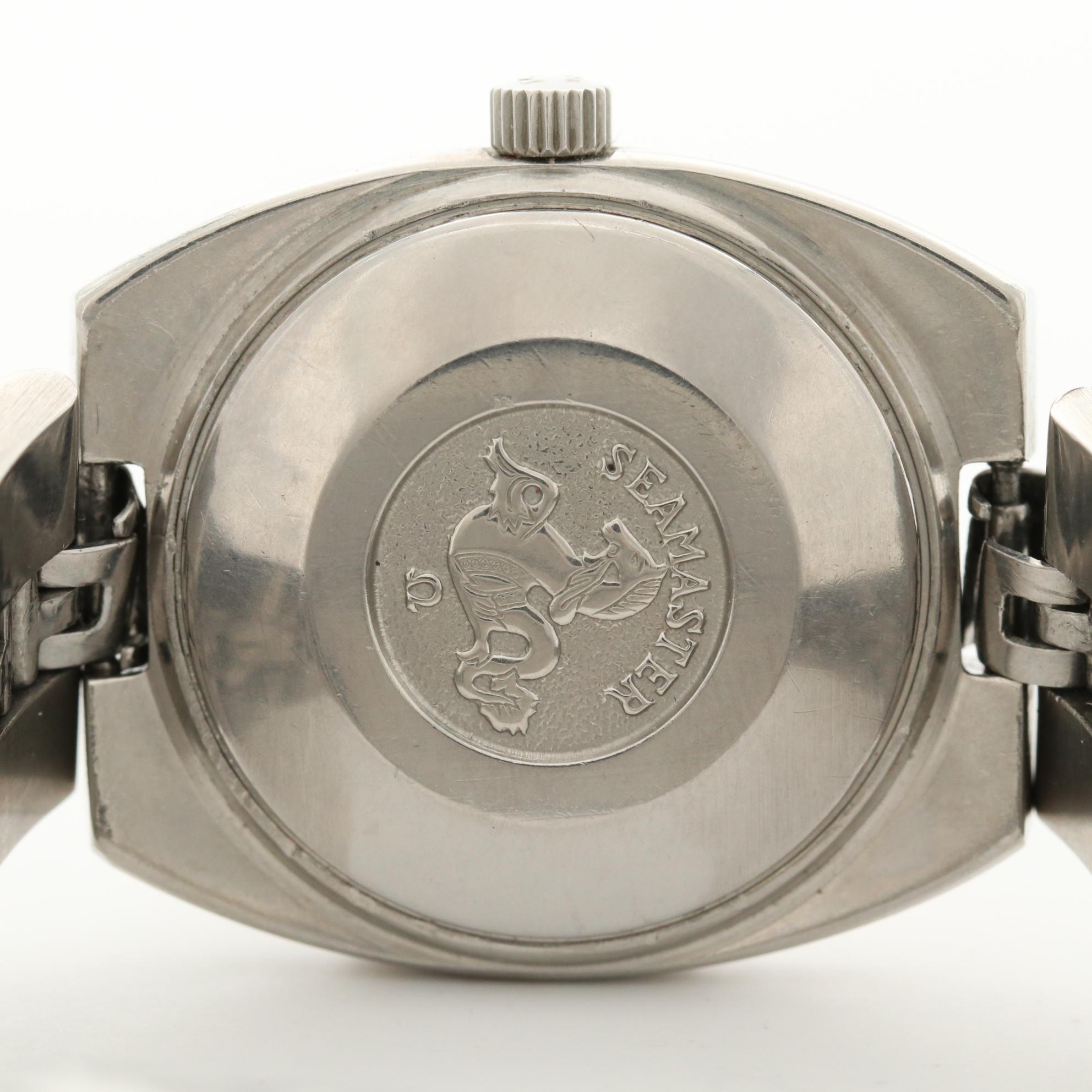 Vintage Omega Seamaster Stainless Steel Automatic Watch With Date, 1976