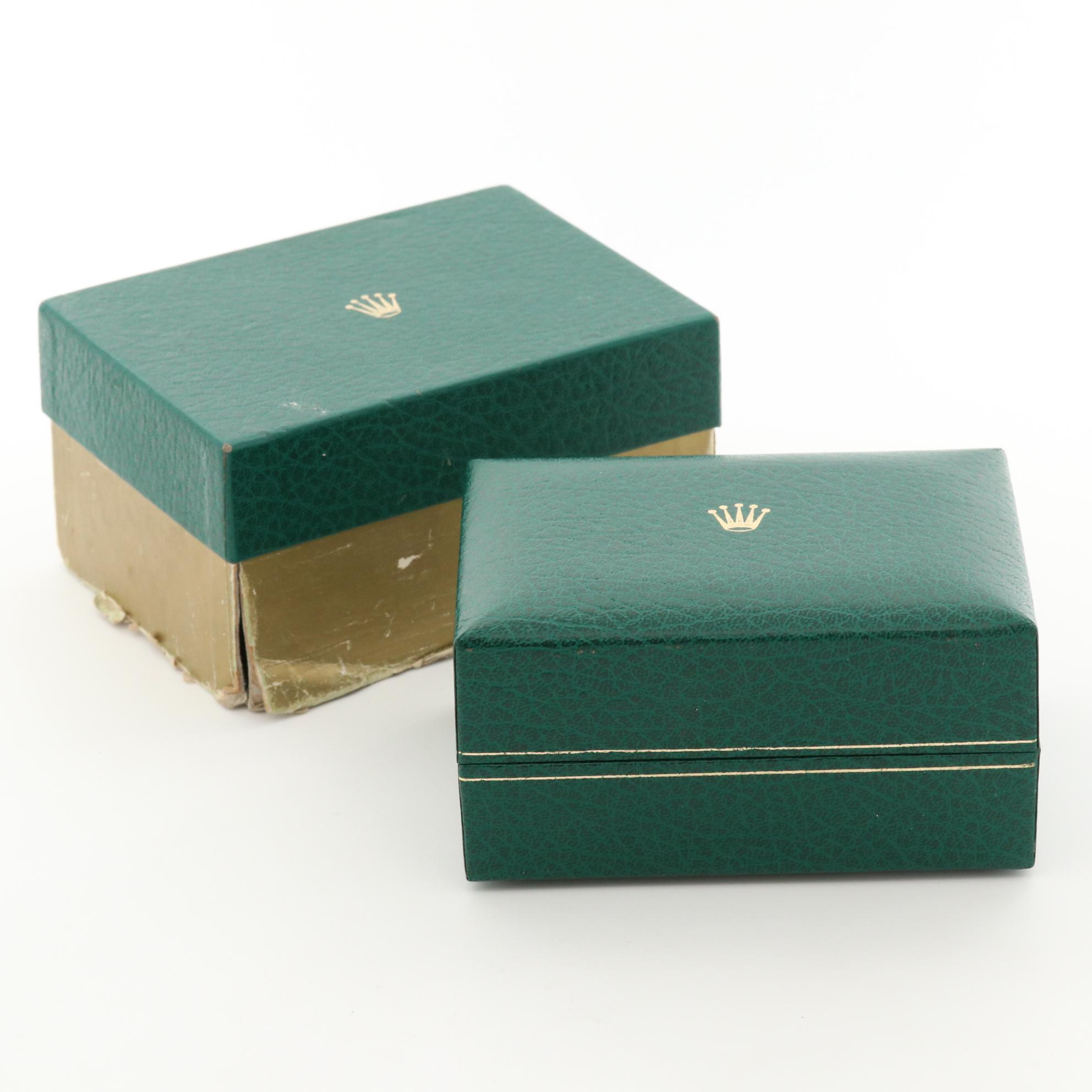 Vintage Rolex Date 18K Gold and Stainless Steel Automatic Watch