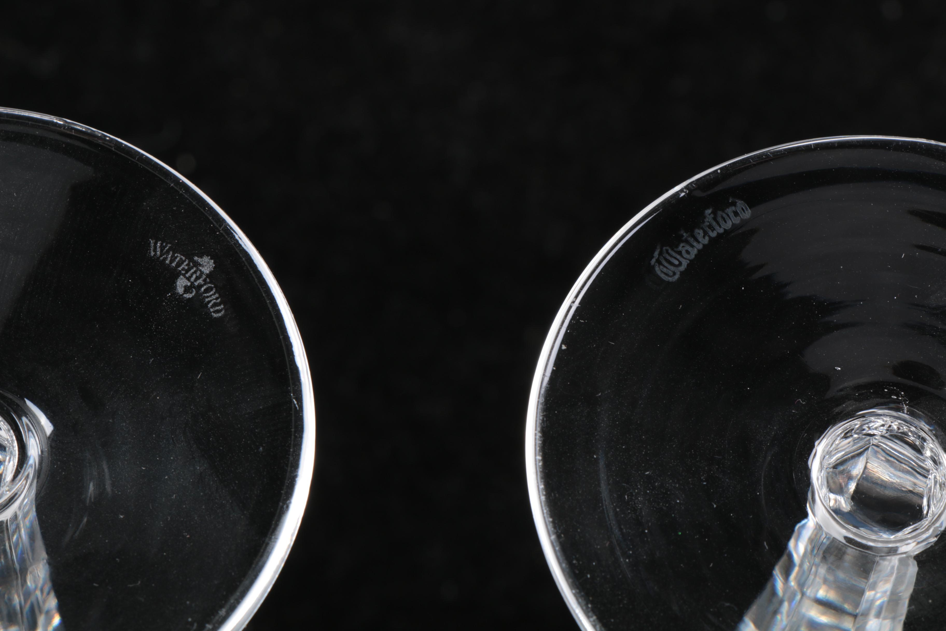 Waterford "Sheila" Crystal Water Goblets