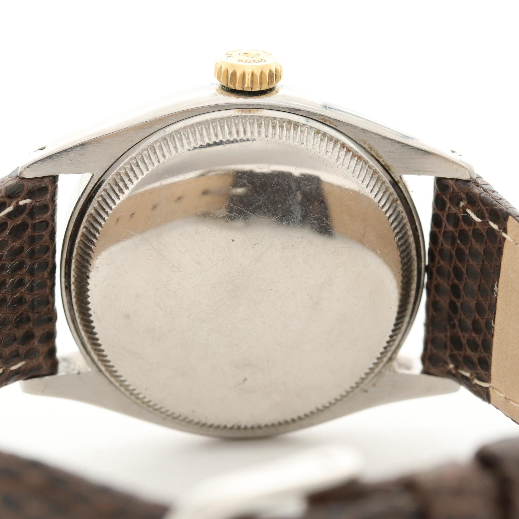 Vintage Rolex Oyster Perpetual 14K Gold and Stainless Steel Automatic Watch