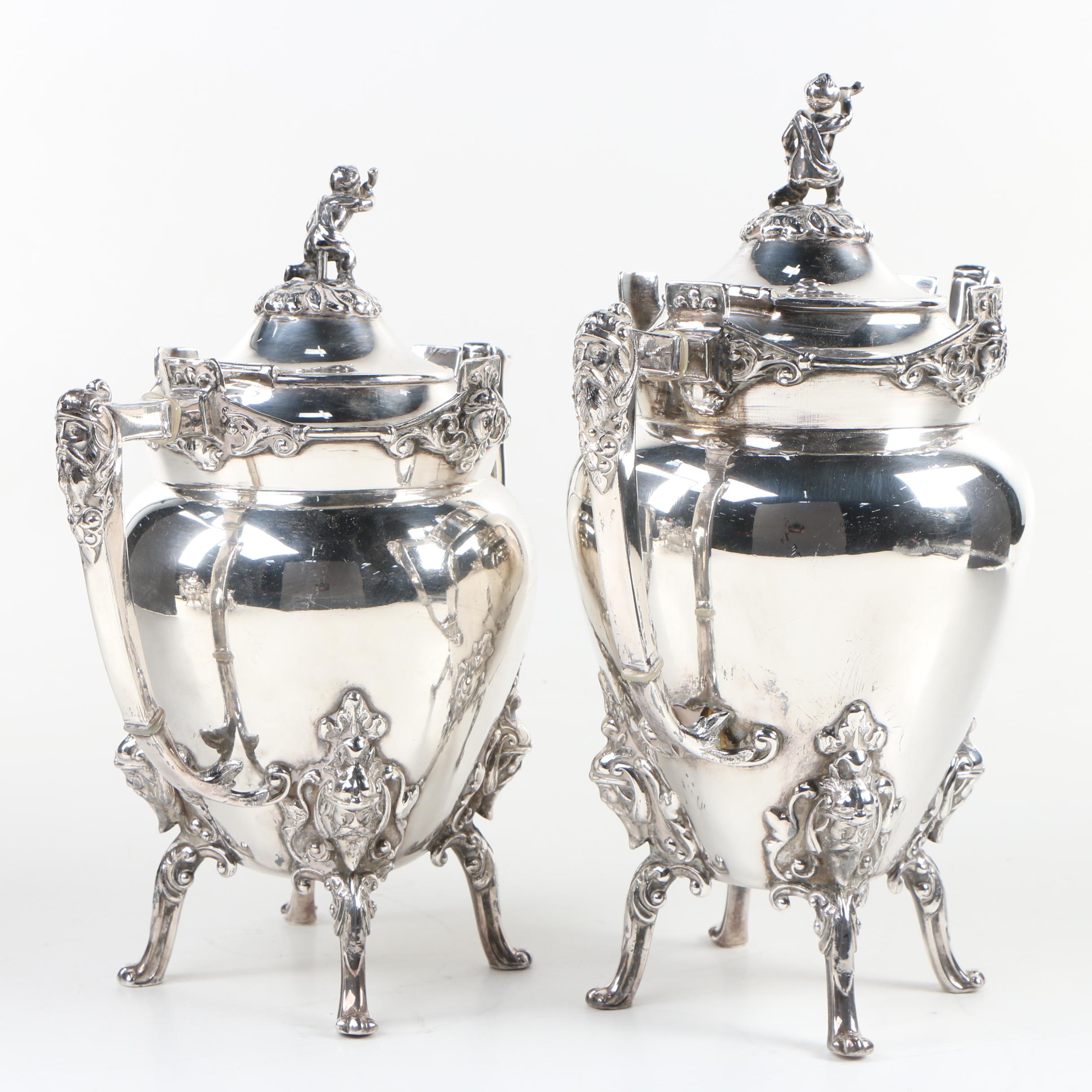 Hall Elton & Co. Silver Plate Coffee Service