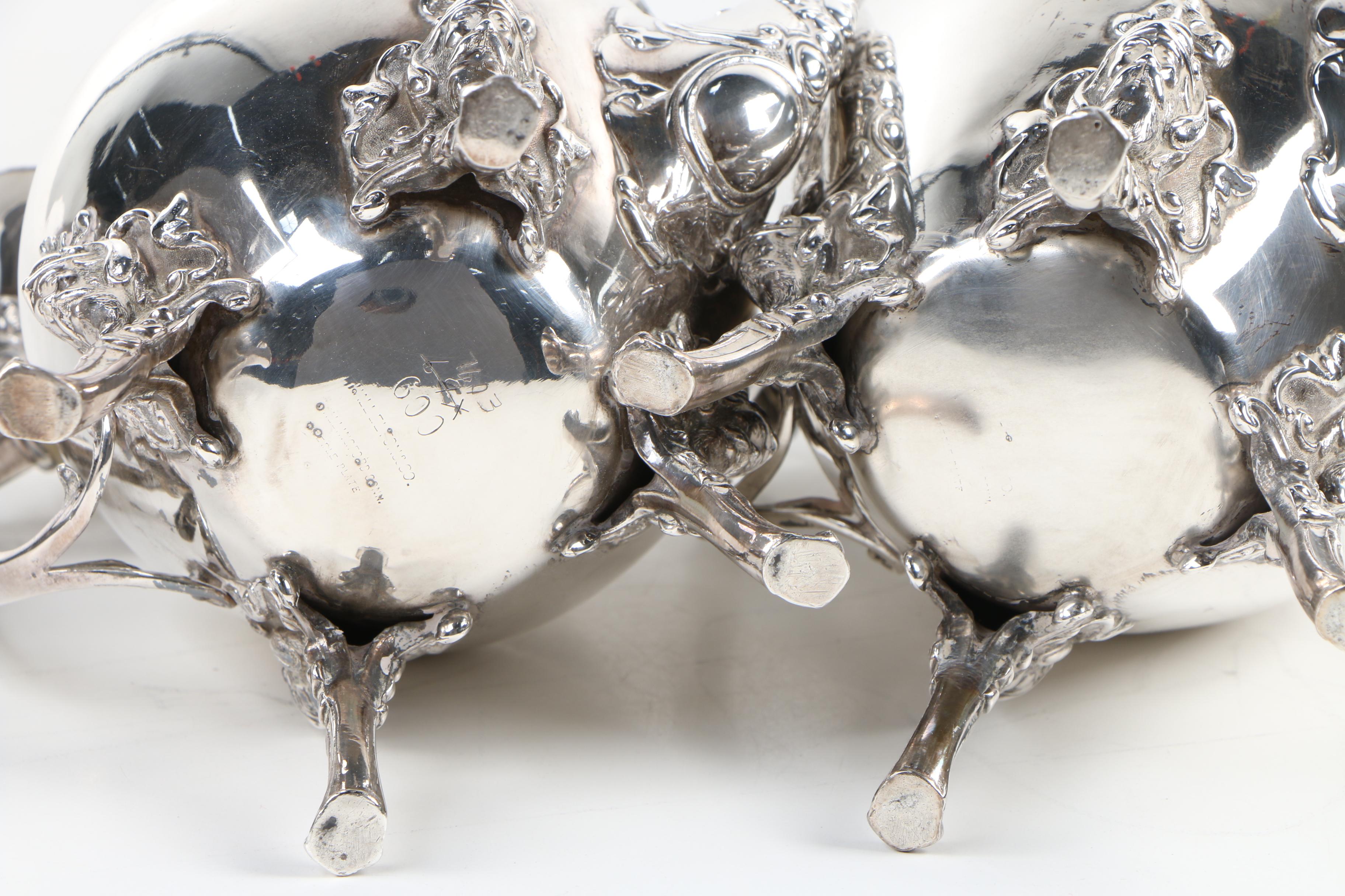 Hall Elton & Co. Silver Plate Coffee Service