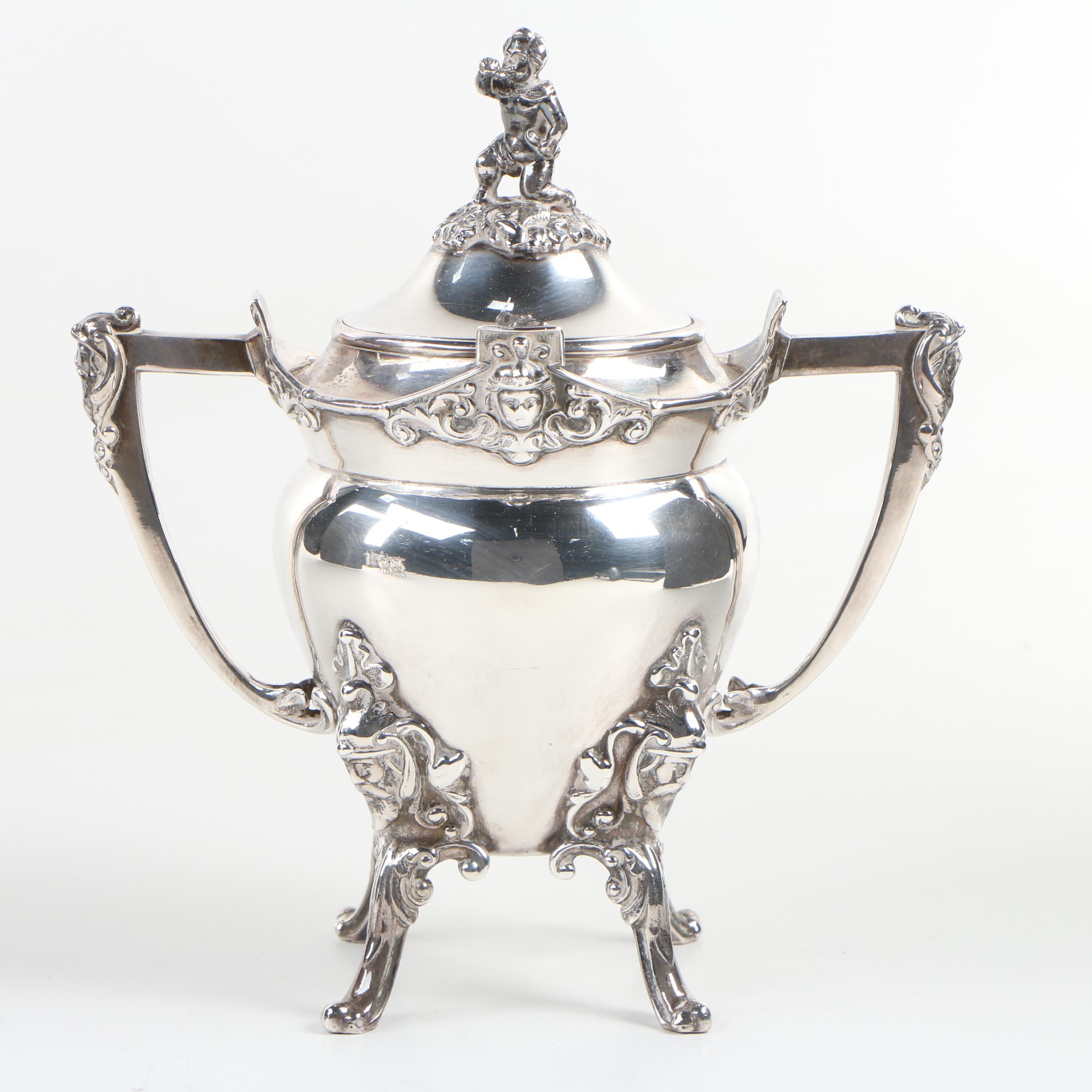 Hall Elton & Co. Silver Plate Coffee Service