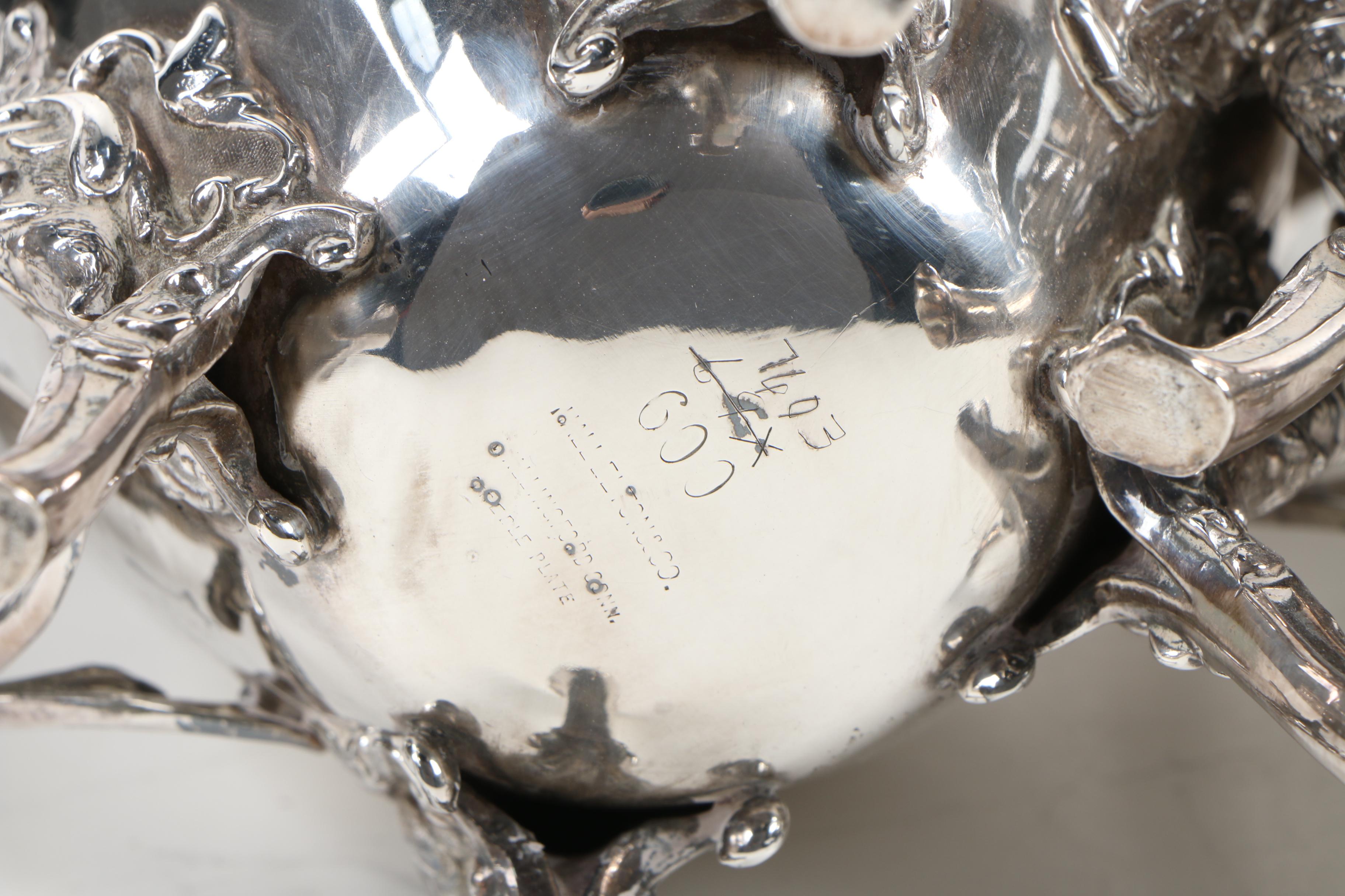 Hall Elton & Co. Silver Plate Coffee Service