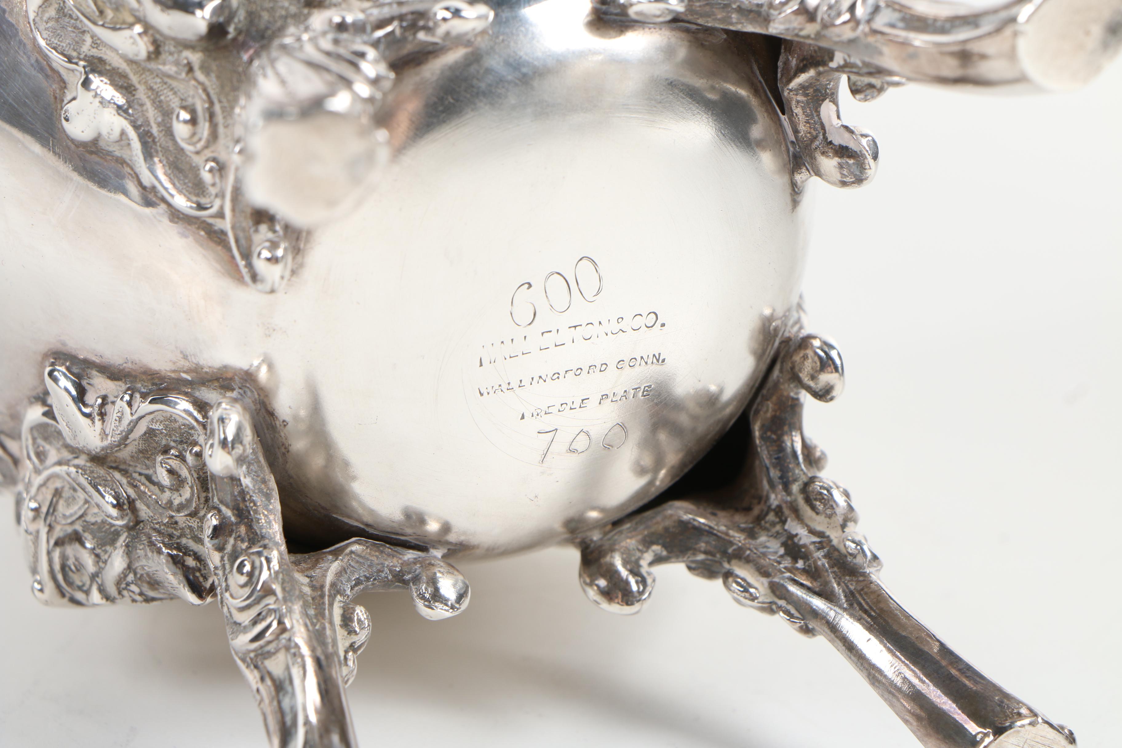 Hall Elton & Co. Silver Plate Coffee Service