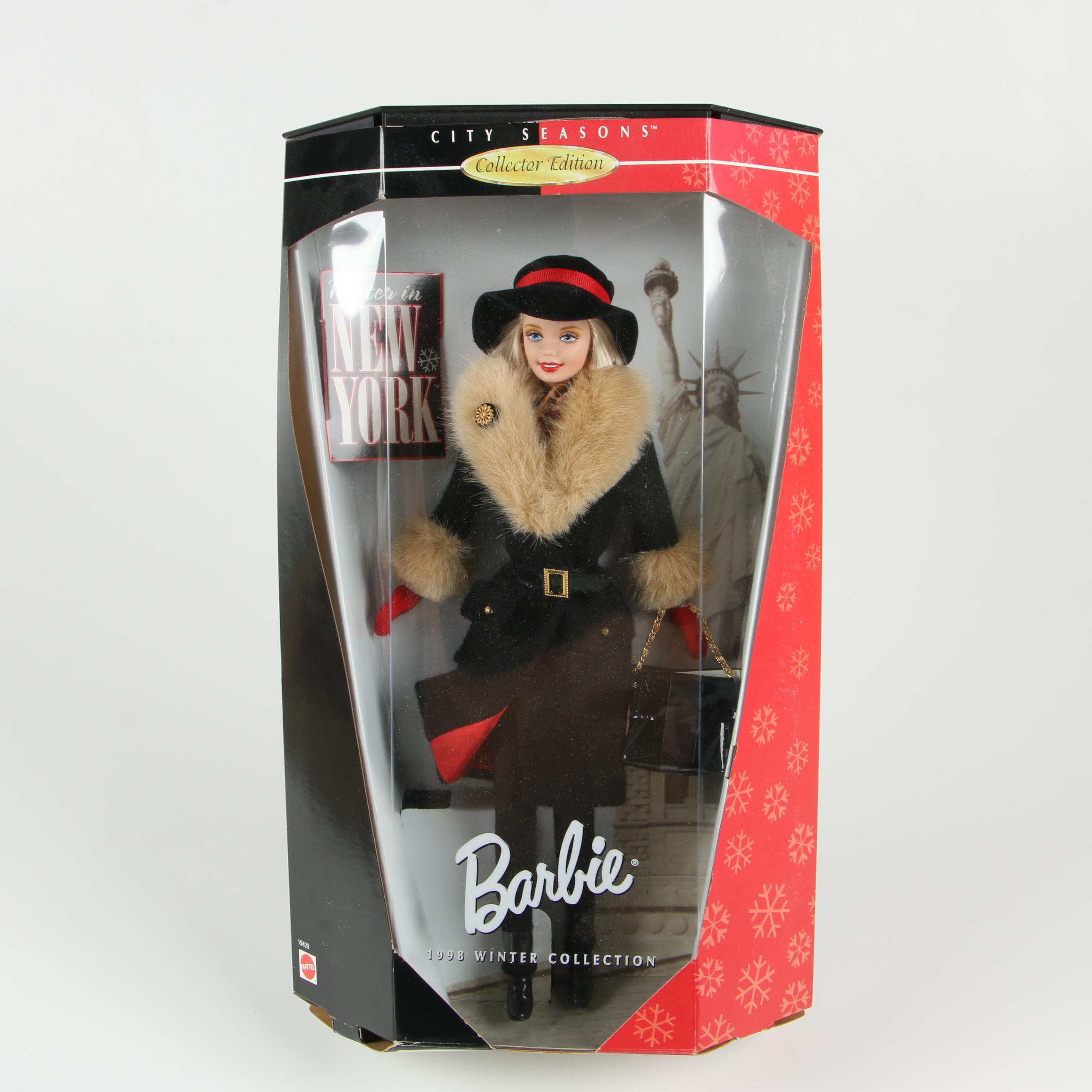 Barbie Collector Edition "City Seasons" Fashion Dolls, 1990's