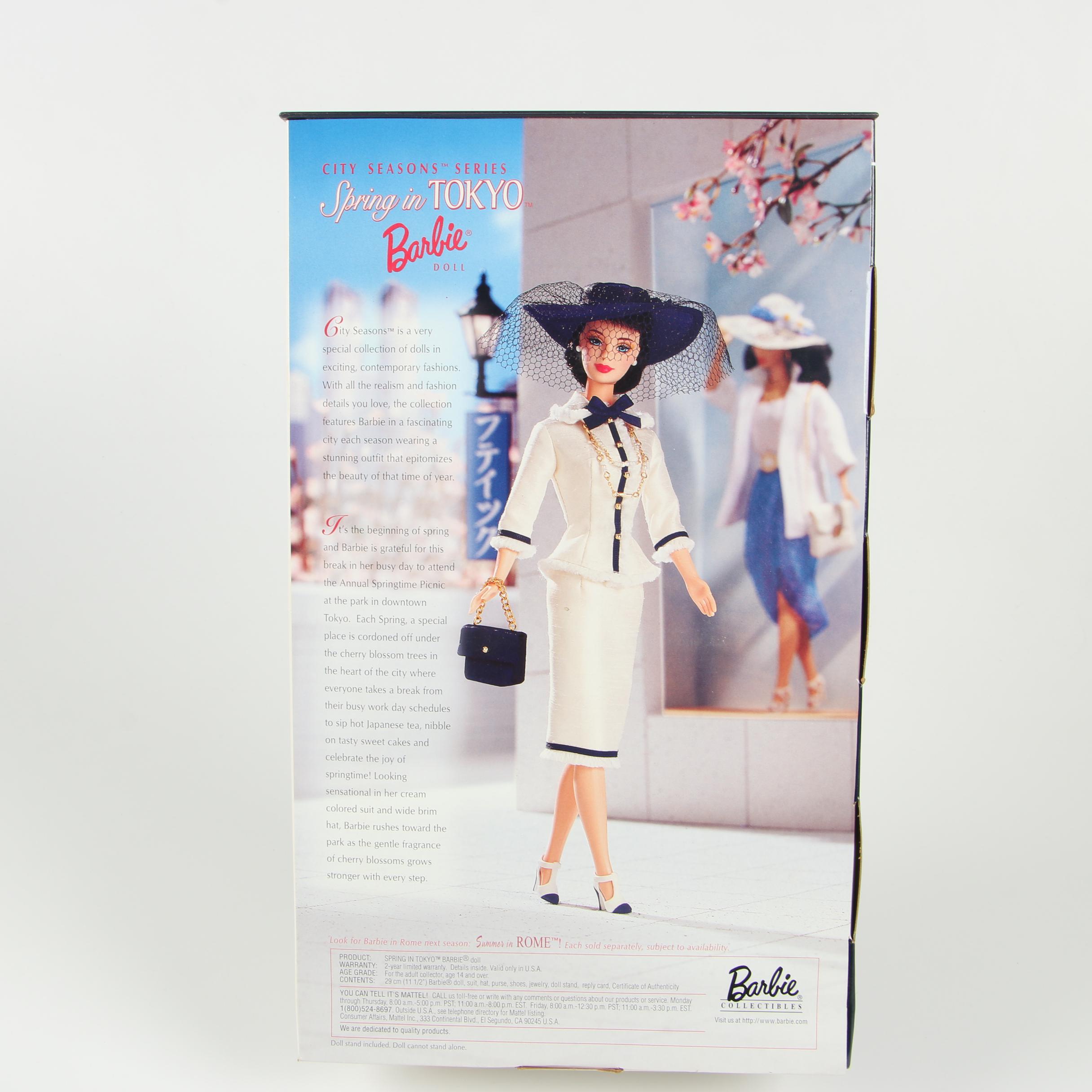 Barbie Collector Edition "City Seasons" Fashion Dolls, 1990's