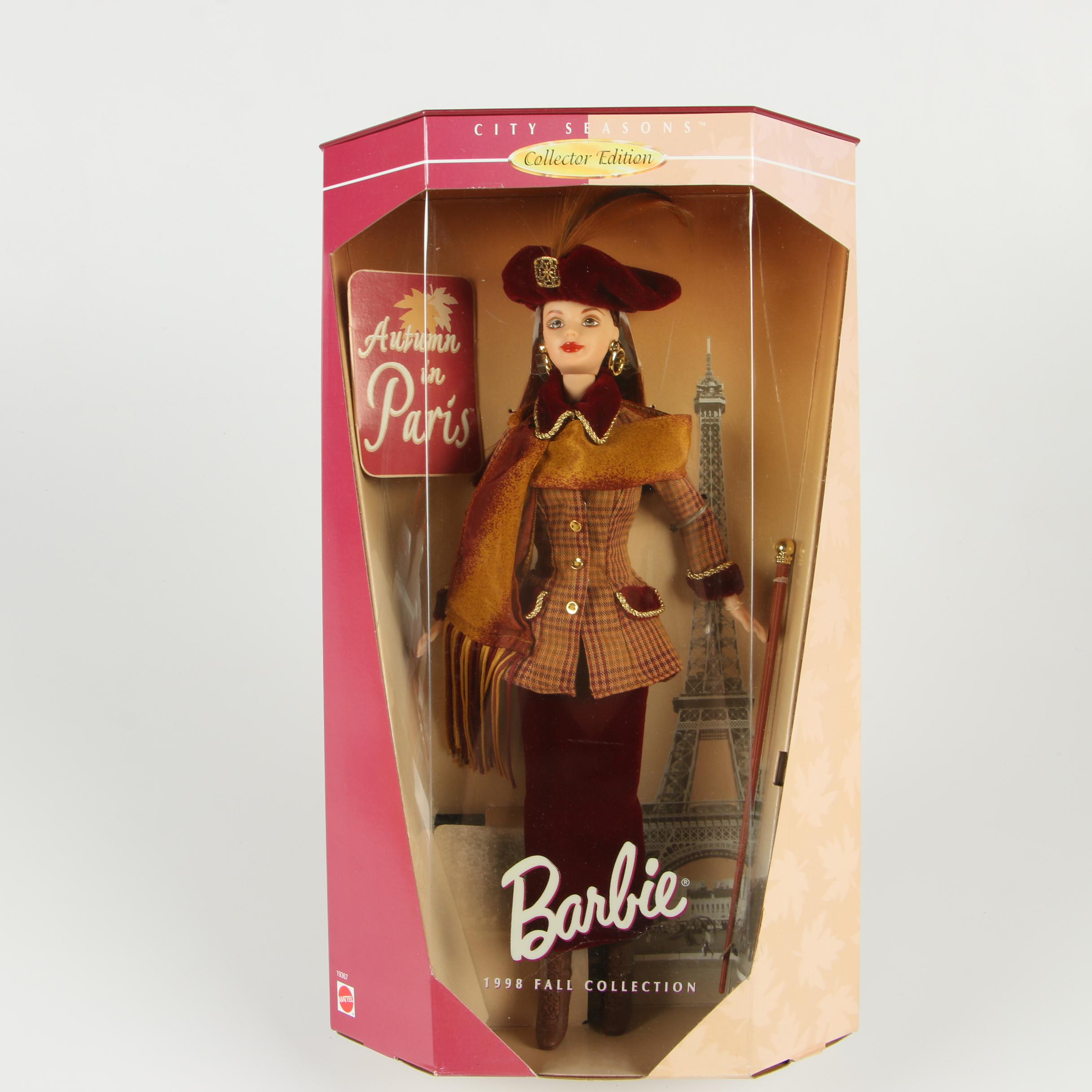 Barbie Collector Edition "City Seasons" Fashion Dolls, 1990's