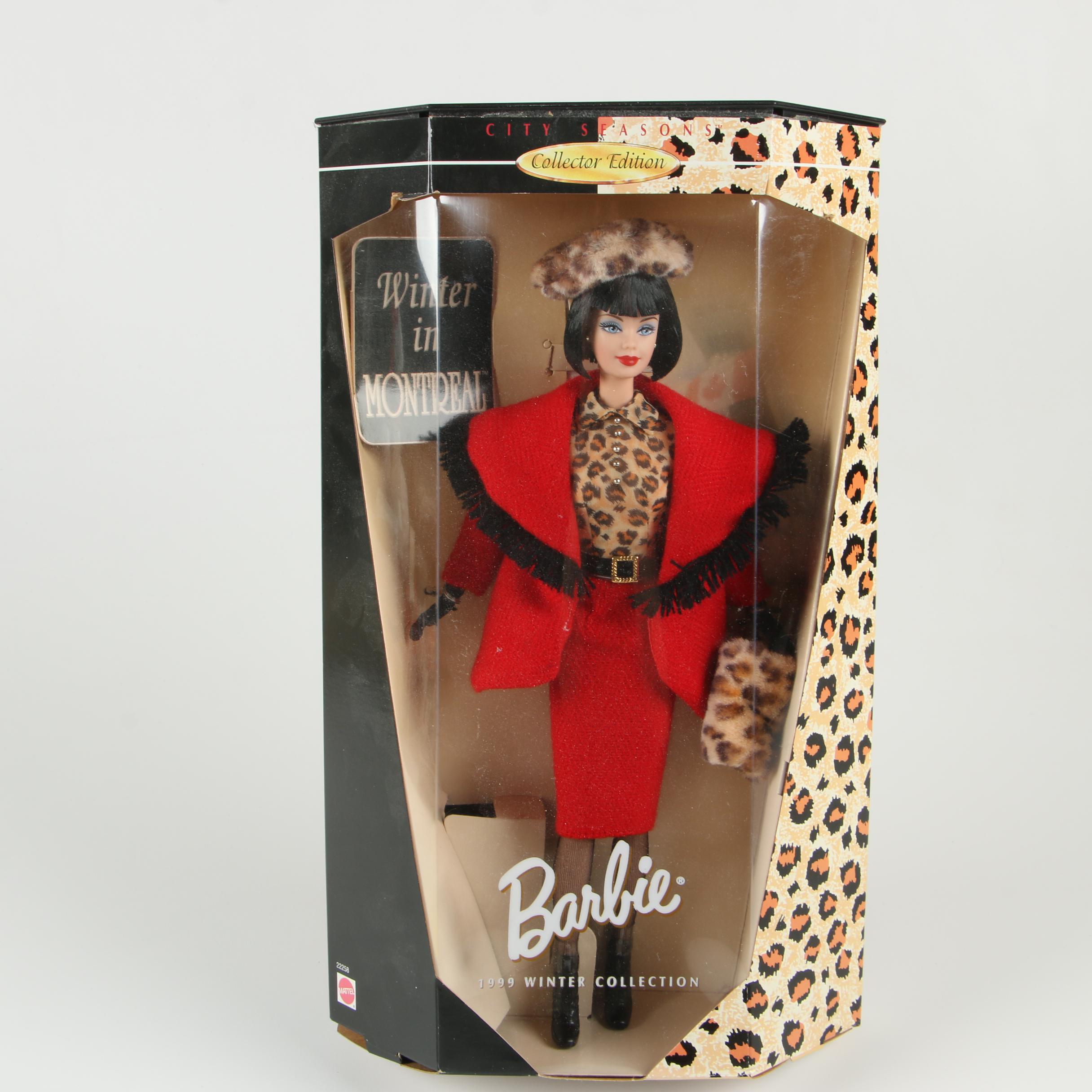 Barbie Collector Edition "City Seasons" Fashion Dolls, 1990's