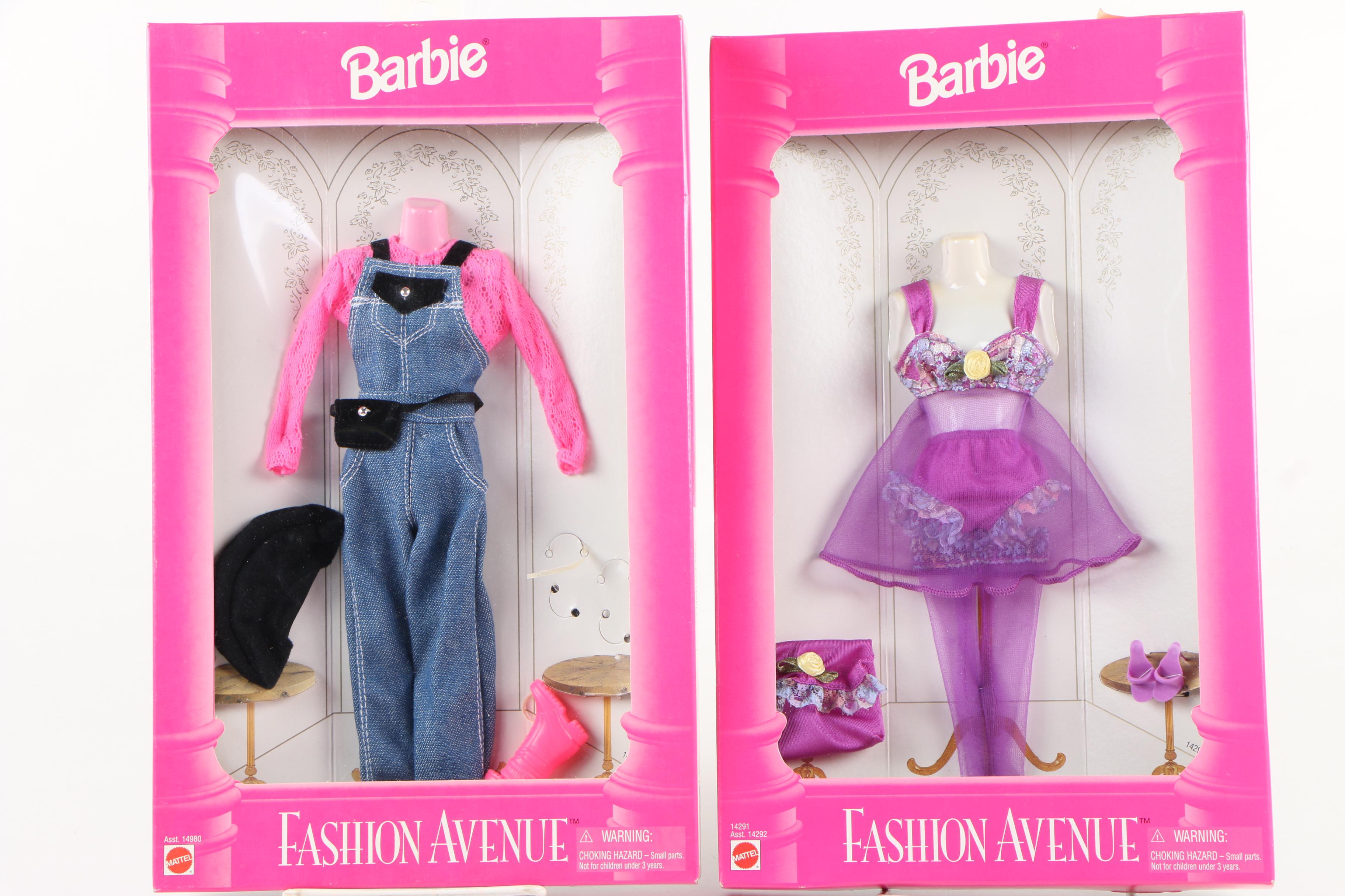 Barbie "Fashion Avenue Collection" Clothing and Accessories