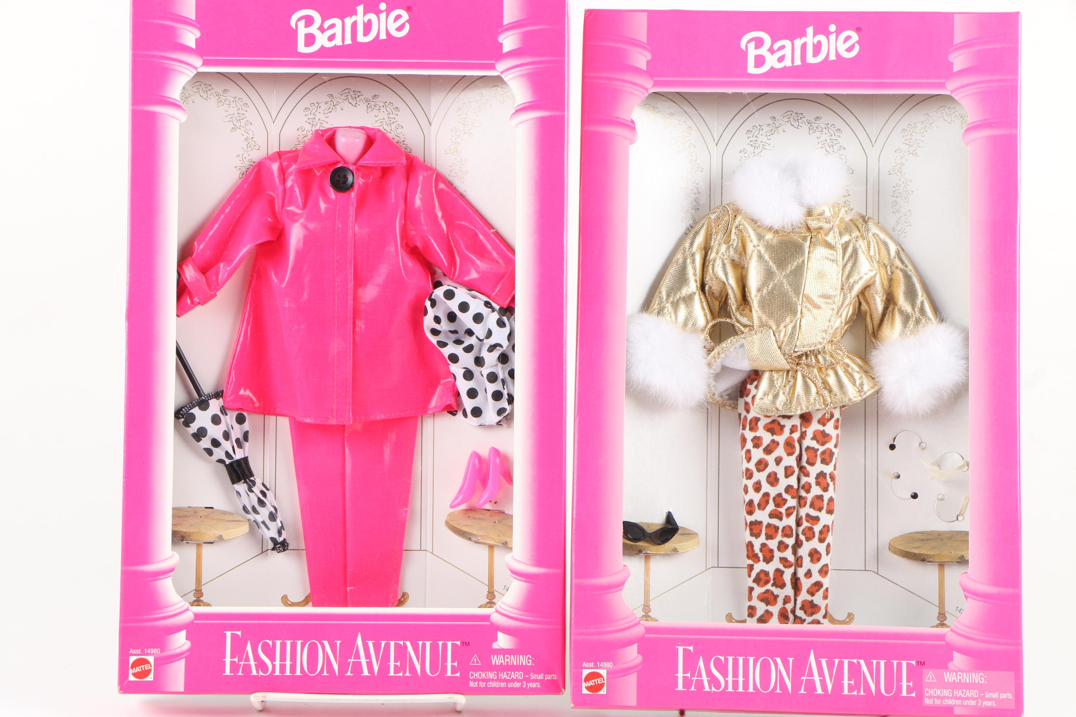 Barbie "Fashion Avenue Collection" Clothing and Accessories