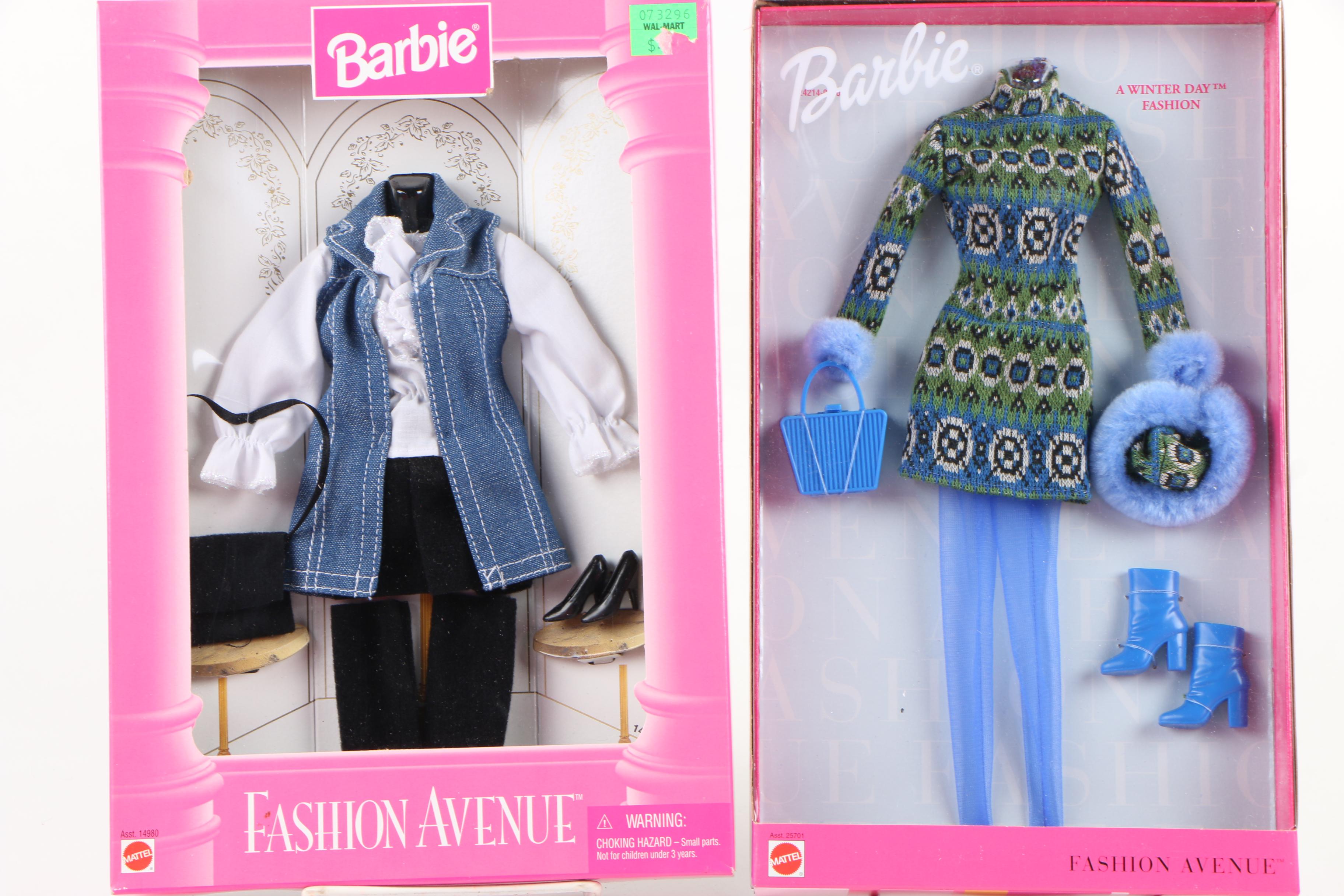 Barbie "Fashion Avenue Collection" Clothing and Accessories
