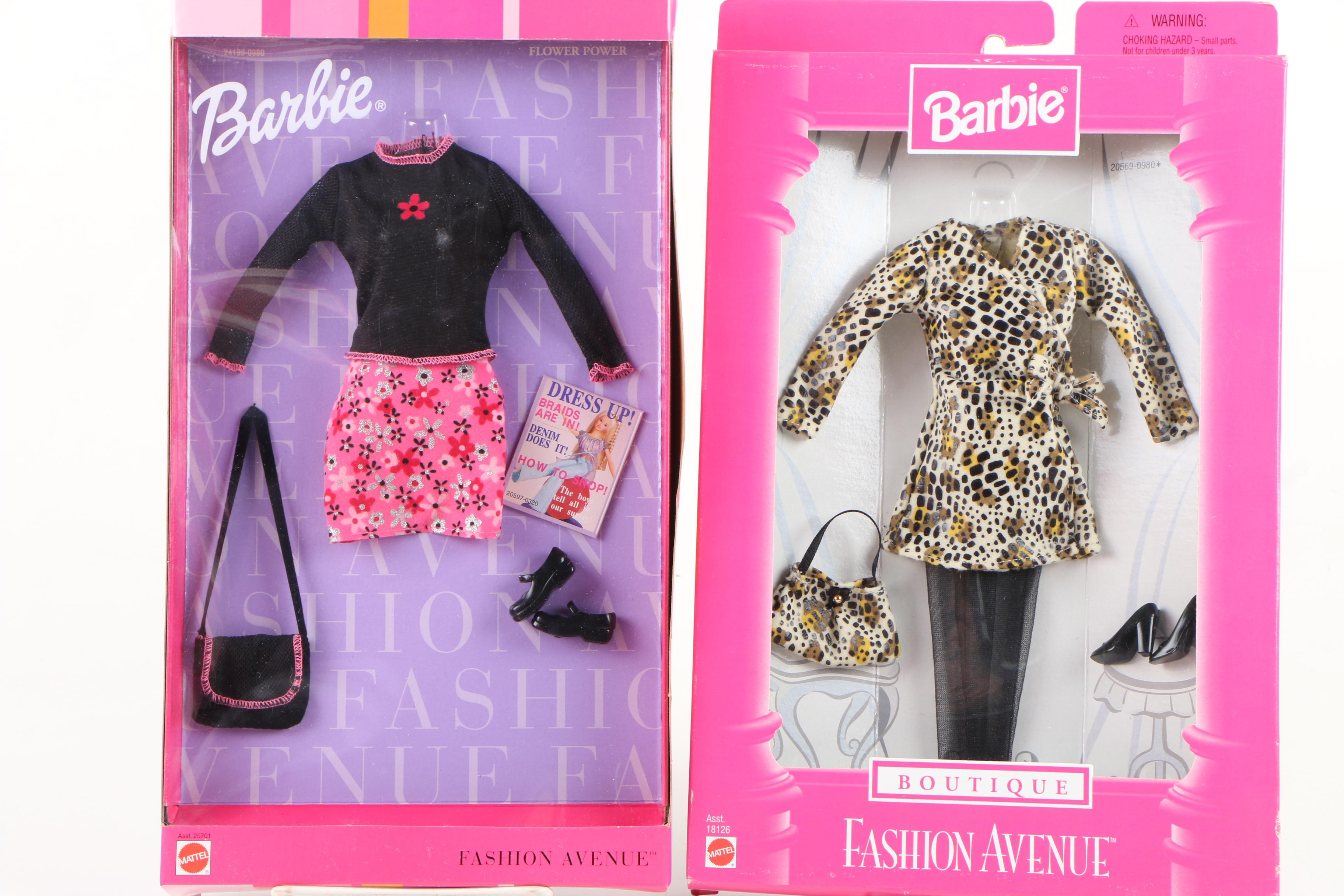 Barbie "Fashion Avenue Collection" Clothing and Accessories