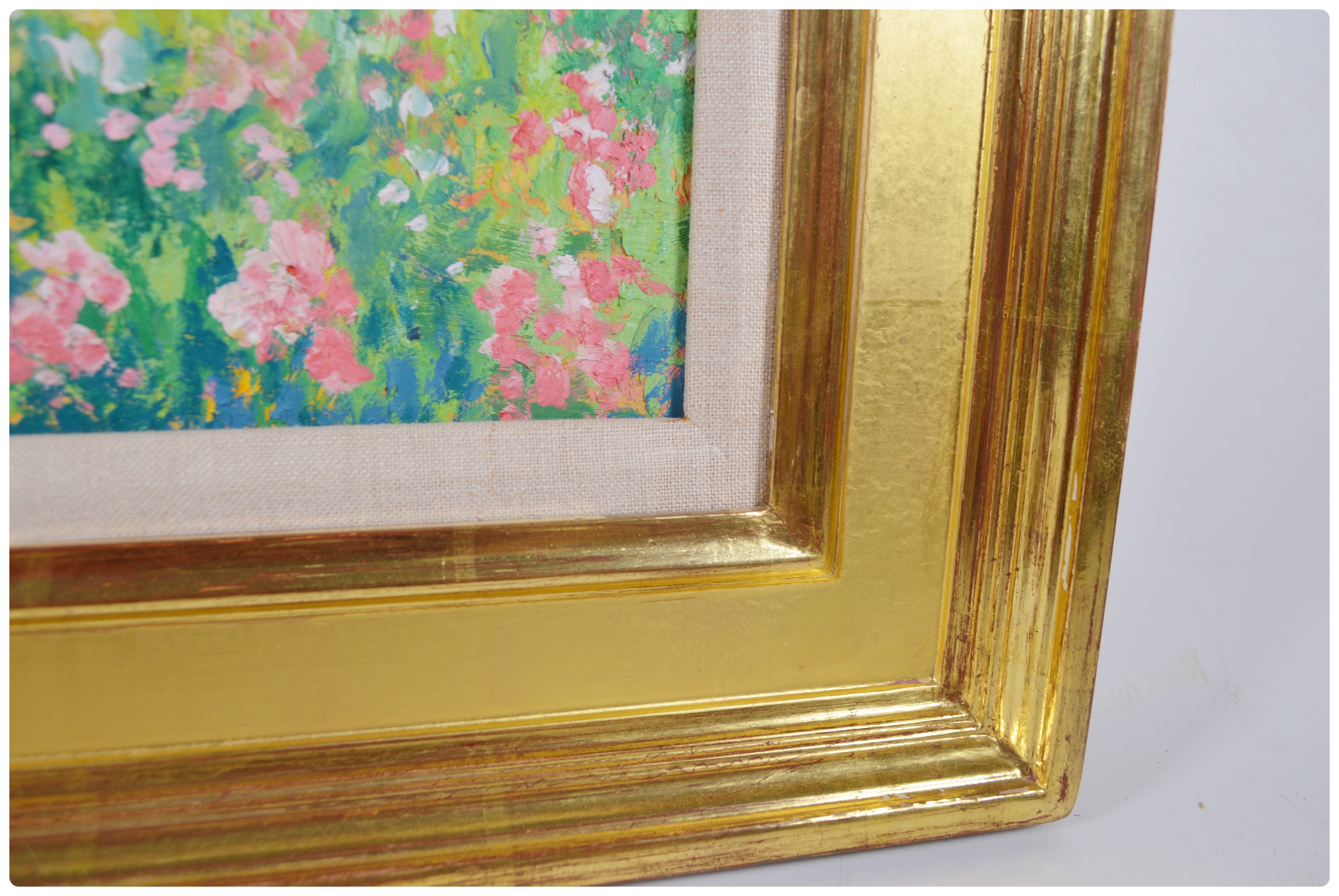 Sam Barber Impressionism Style Acrylic Painting "Nantucket Hills"