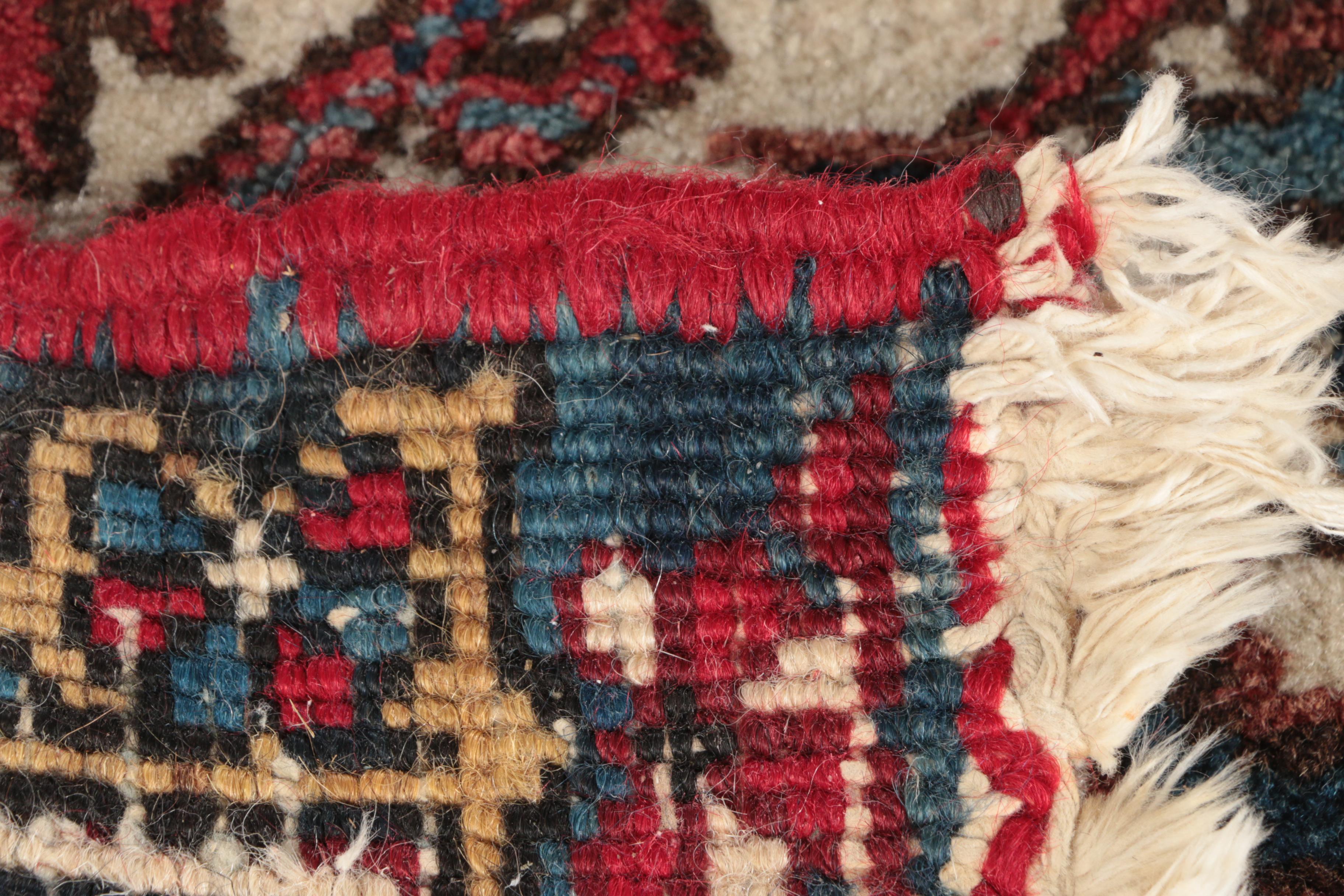 8.3' x 9.8' Hand-Knotted Persian Heriz Wool Rug