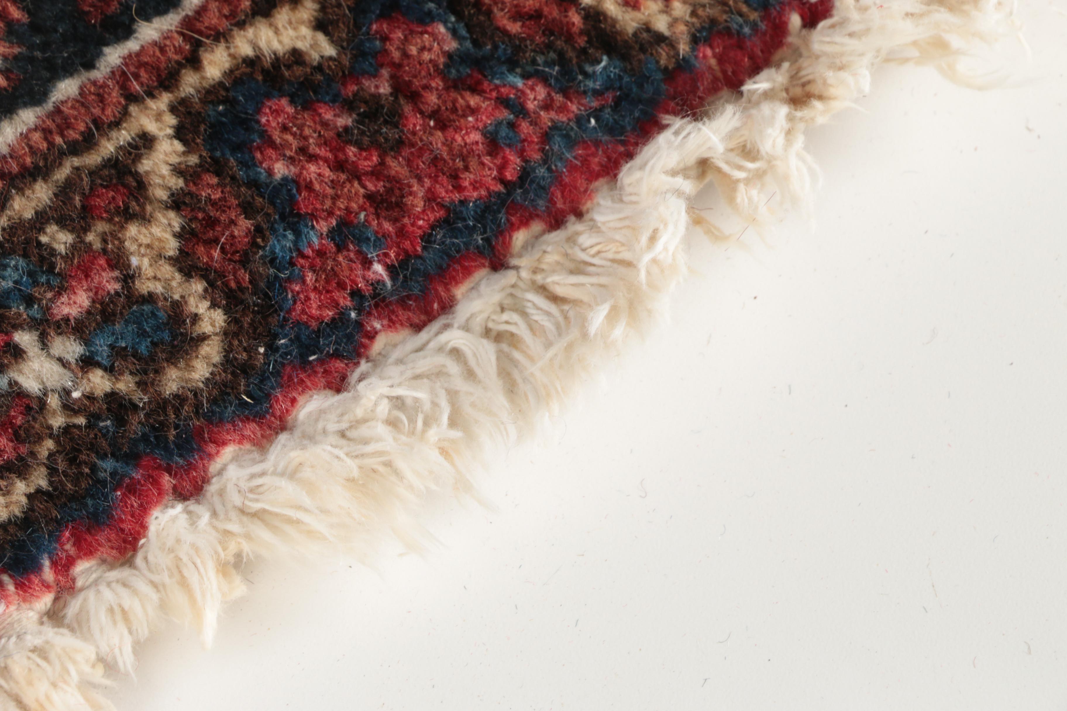 8.3' x 9.8' Hand-Knotted Persian Heriz Wool Rug