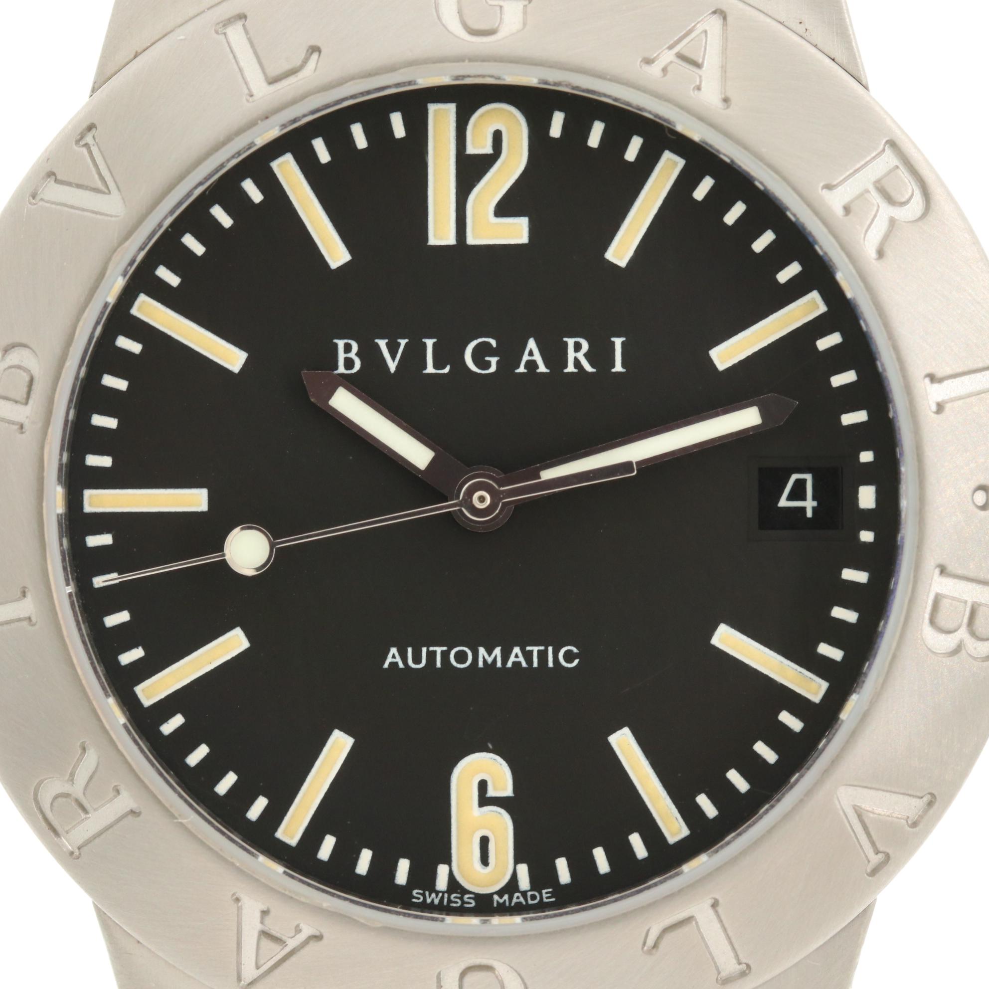 Bvlgari Diagono Stainless Steel Automatic Watch